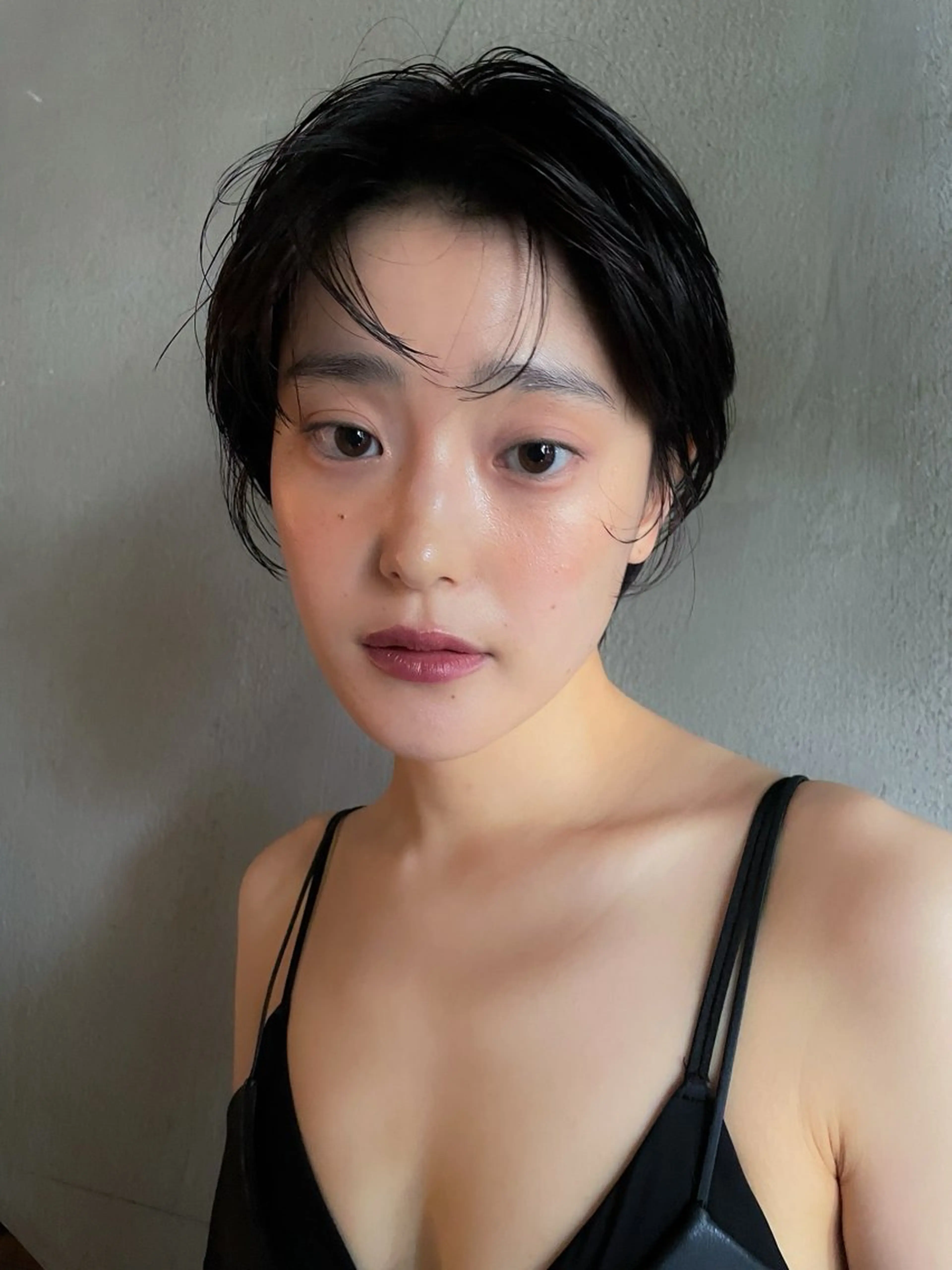 ショート パーマ パーマ/レイヤー 岩山丈一郎のヘアスタイル