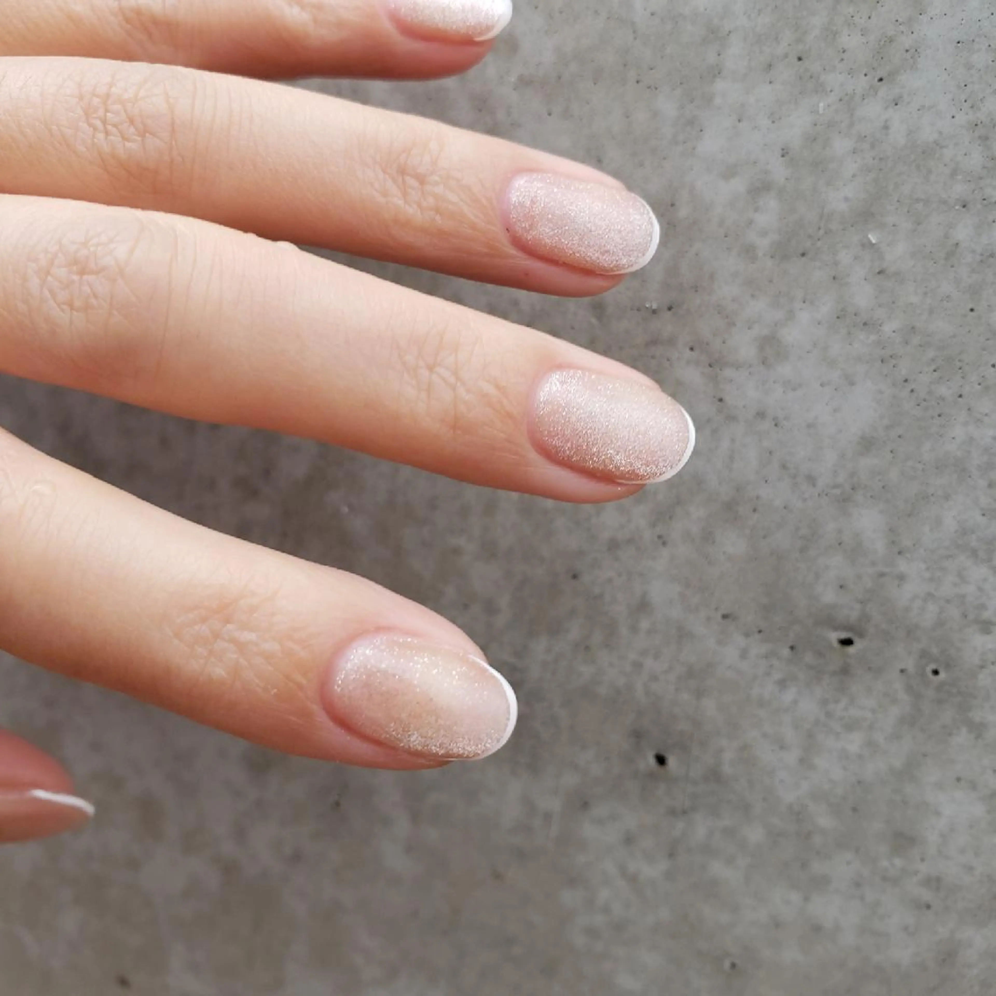 ネイル フレンチネイル マグネットネイル MU5-nail 金山ネイルサロンのネイルデザイン