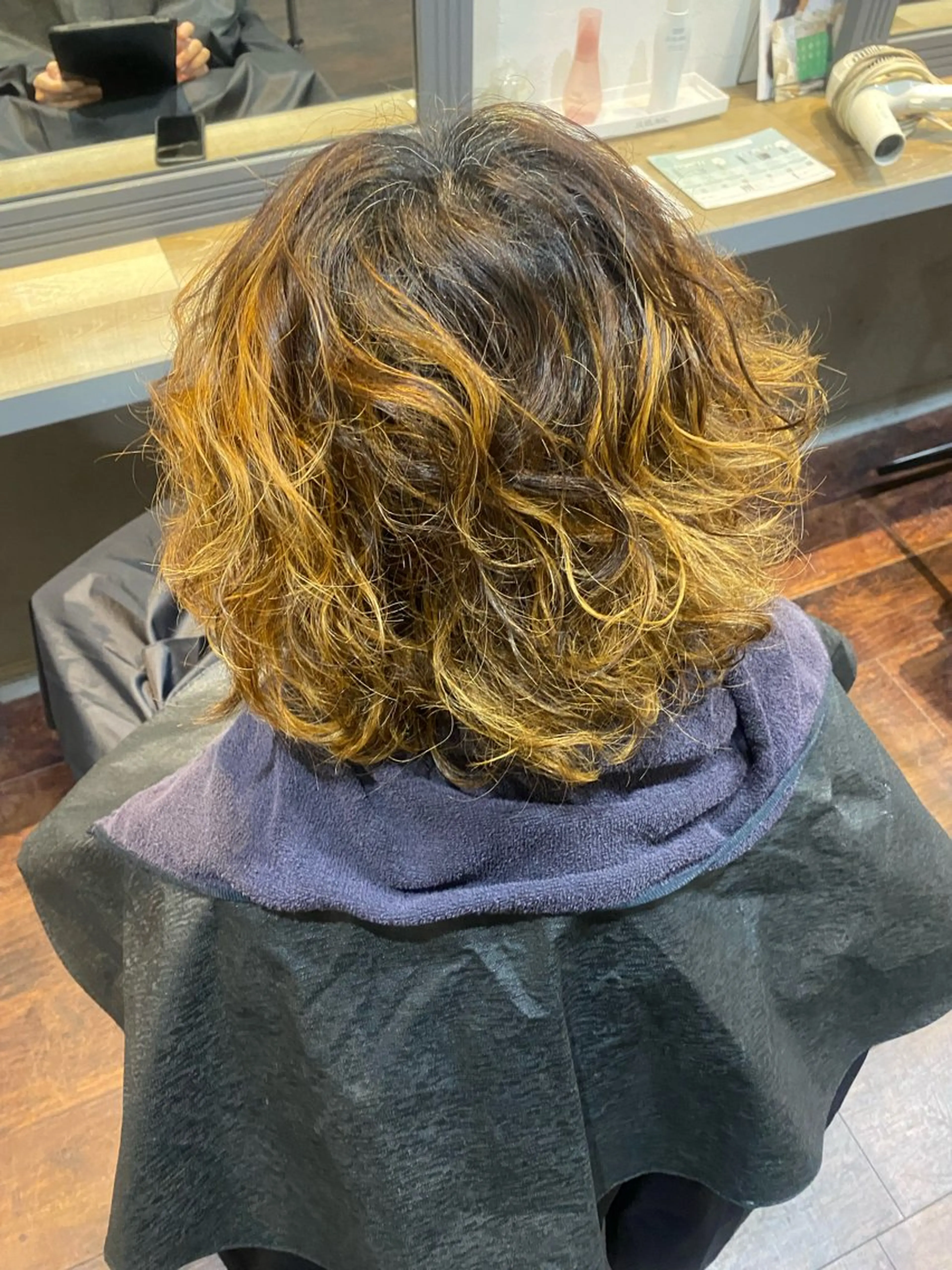 ミディアム レイヤー支持no.1 ☆笠原翔一のヘアスタイル