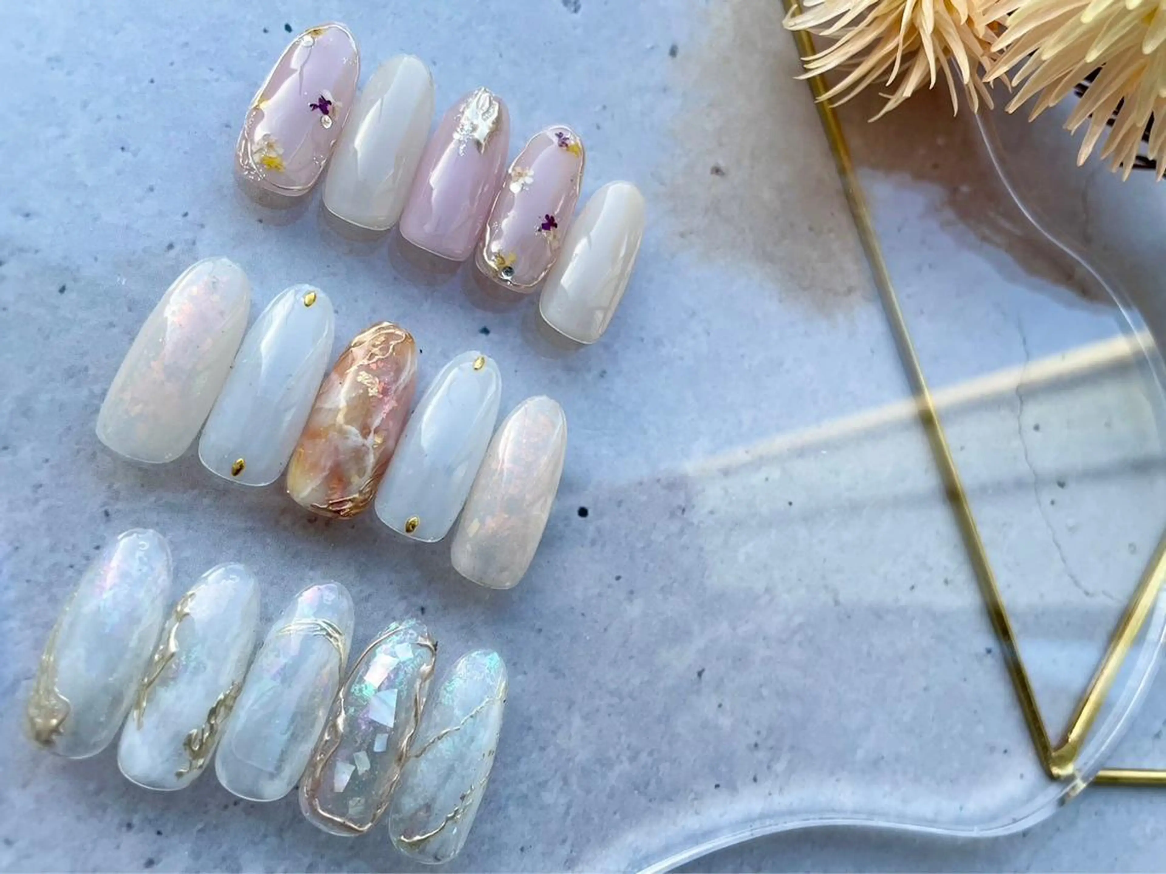 ネイル ハンドネイル joieange 難波店 藤谷ルディアのネイルデザイン