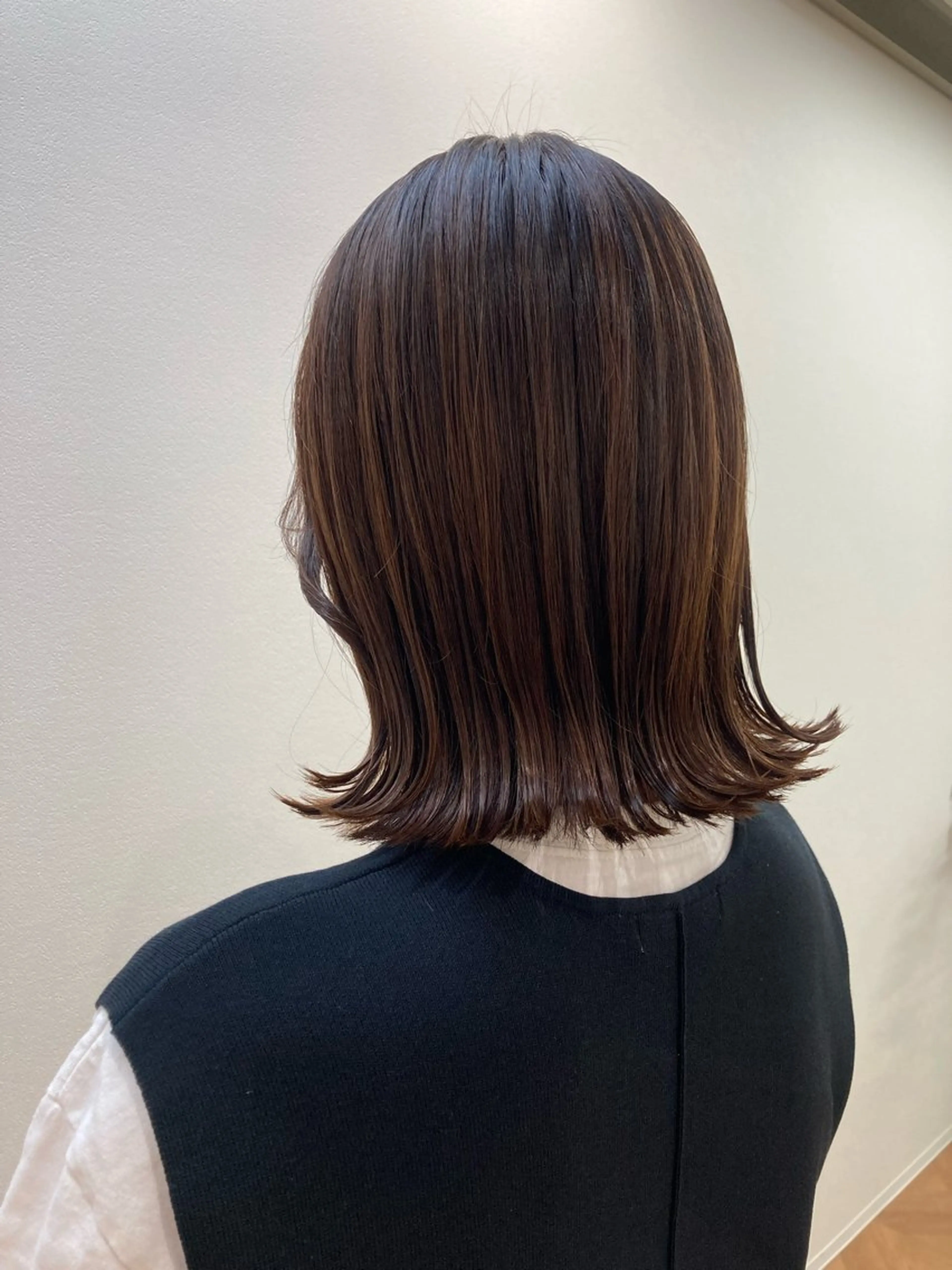 ミディアム カラー カット ヘアカラー トリートメント 店長 ✂️ムラカミ キラリのヘアスタイル