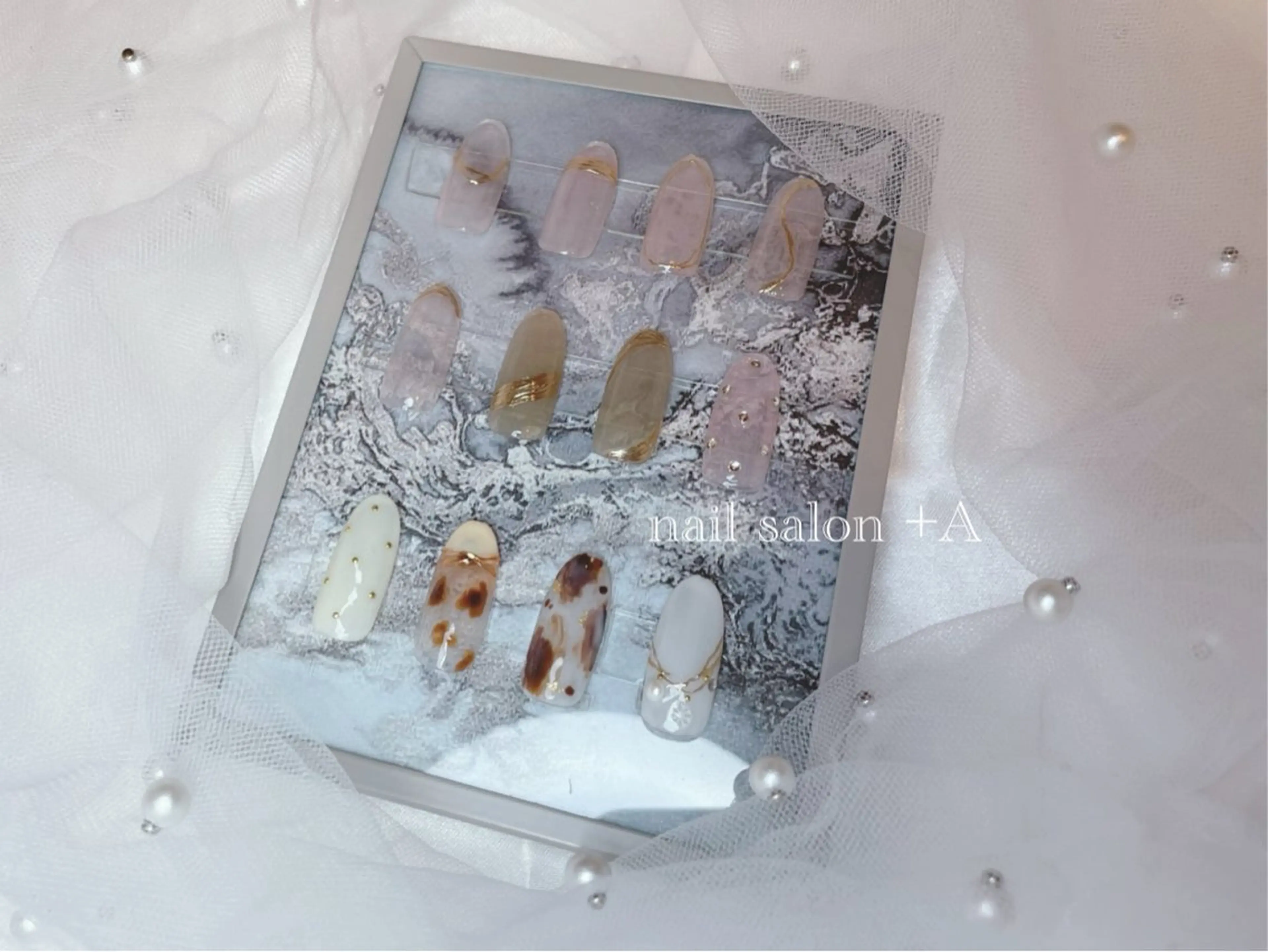 セミロング nail salon +A所属・Nail Salon +Aのネイルデザイン