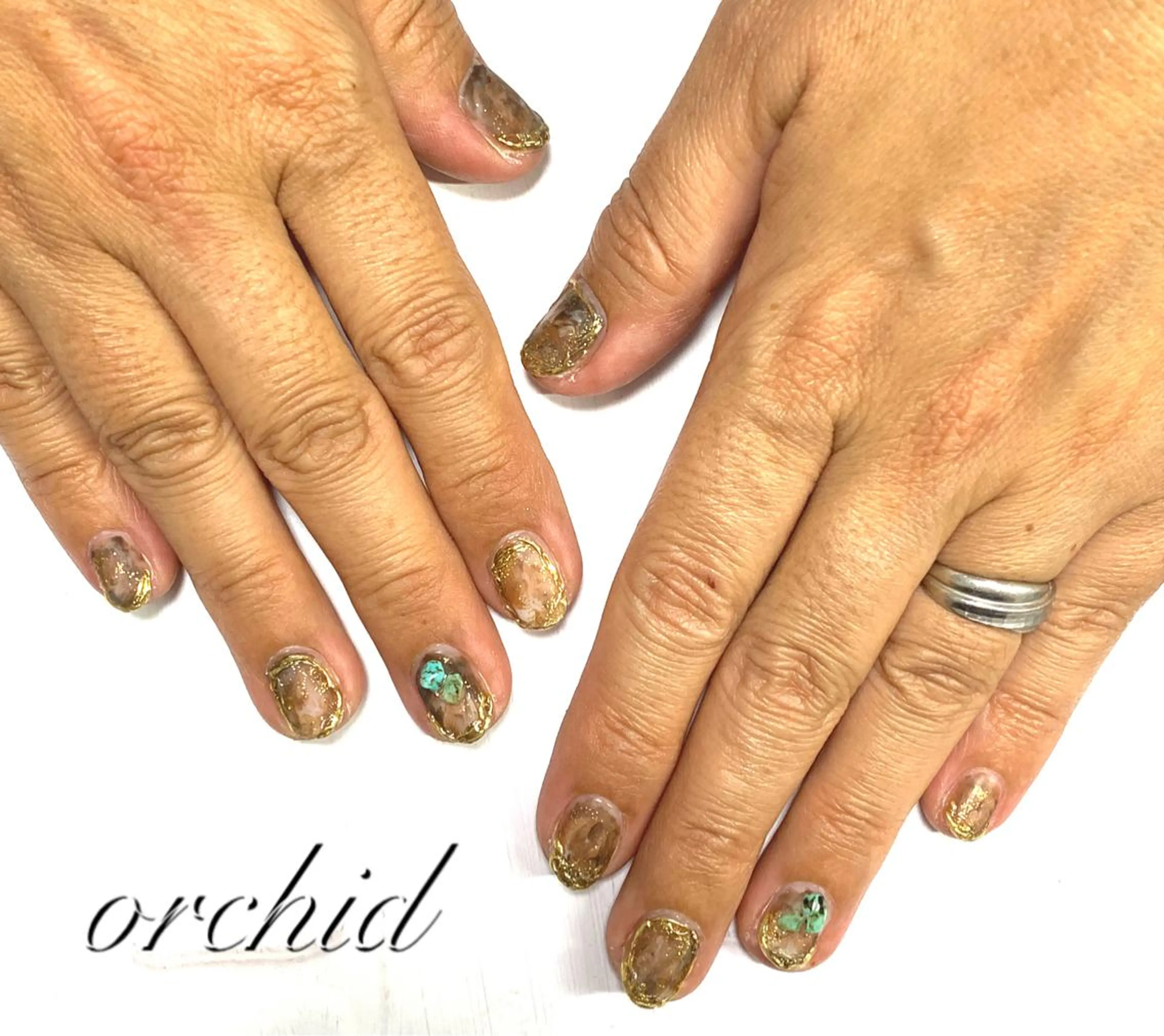 ネイル orchid ♡オーキッドのネイルデザイン