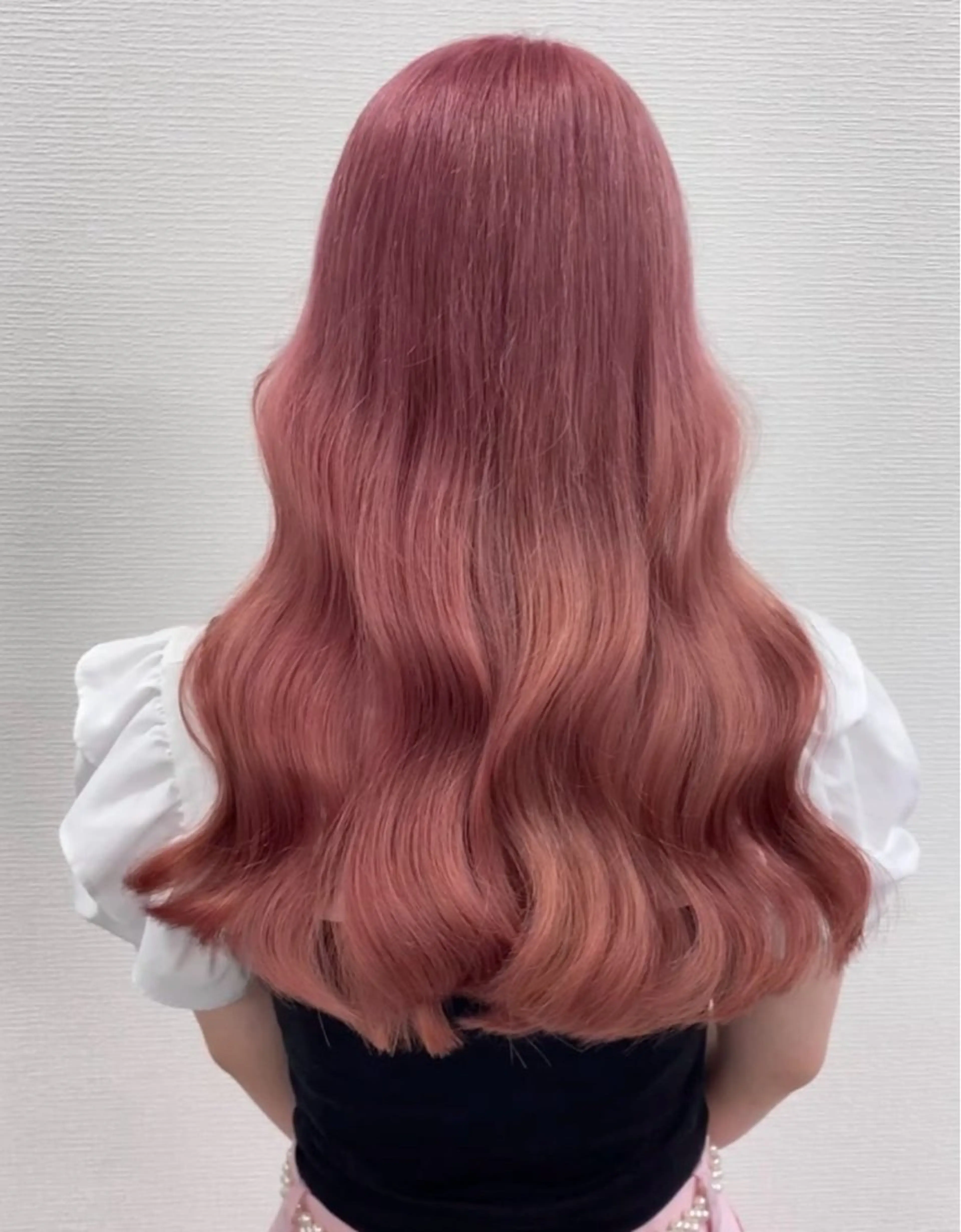 ロング カラー ヘアカラー トリートメント 🎀愛されピンク ラベンダー💜ゆいのヘアスタイル