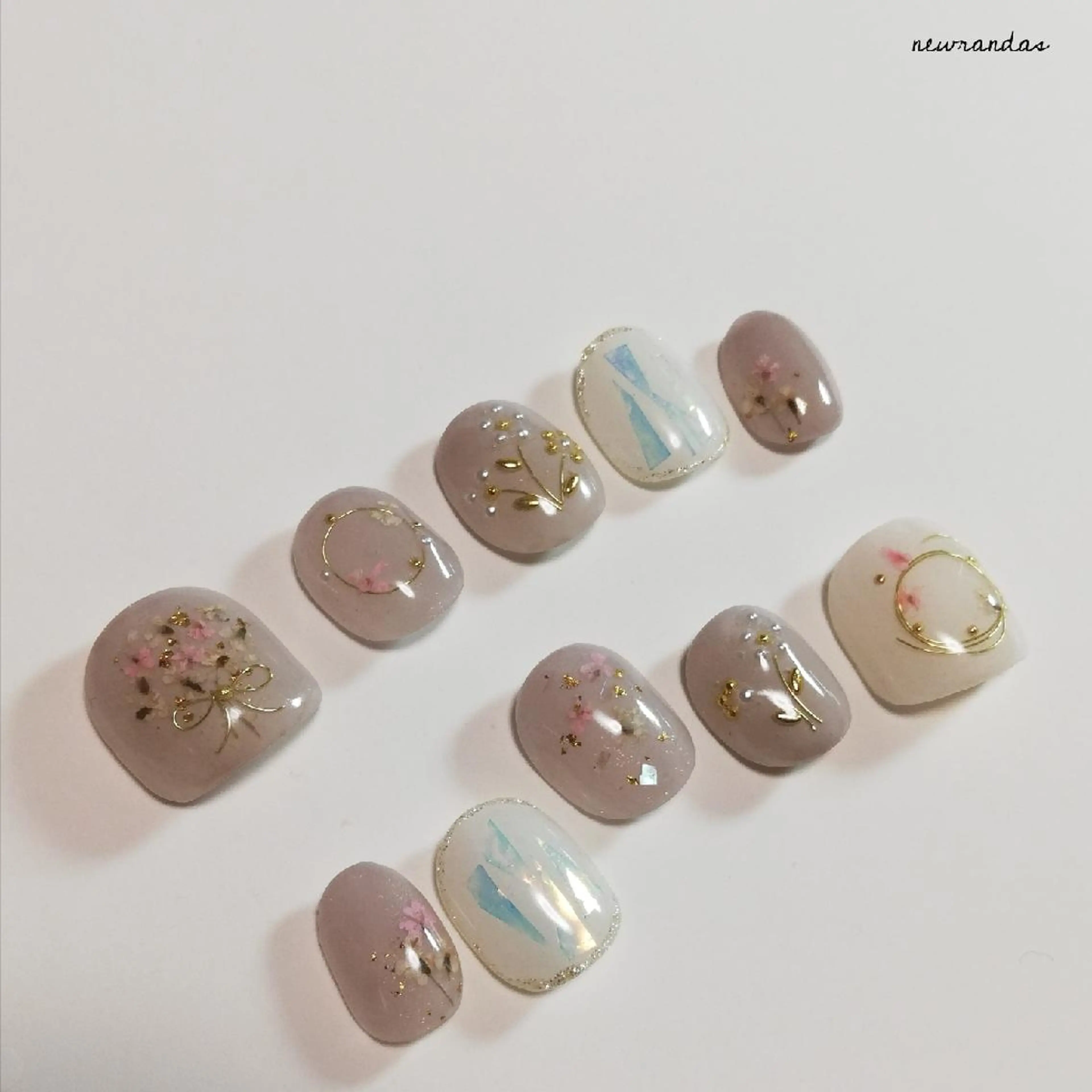 ネイル newrandas hitomiのネイルデザイン