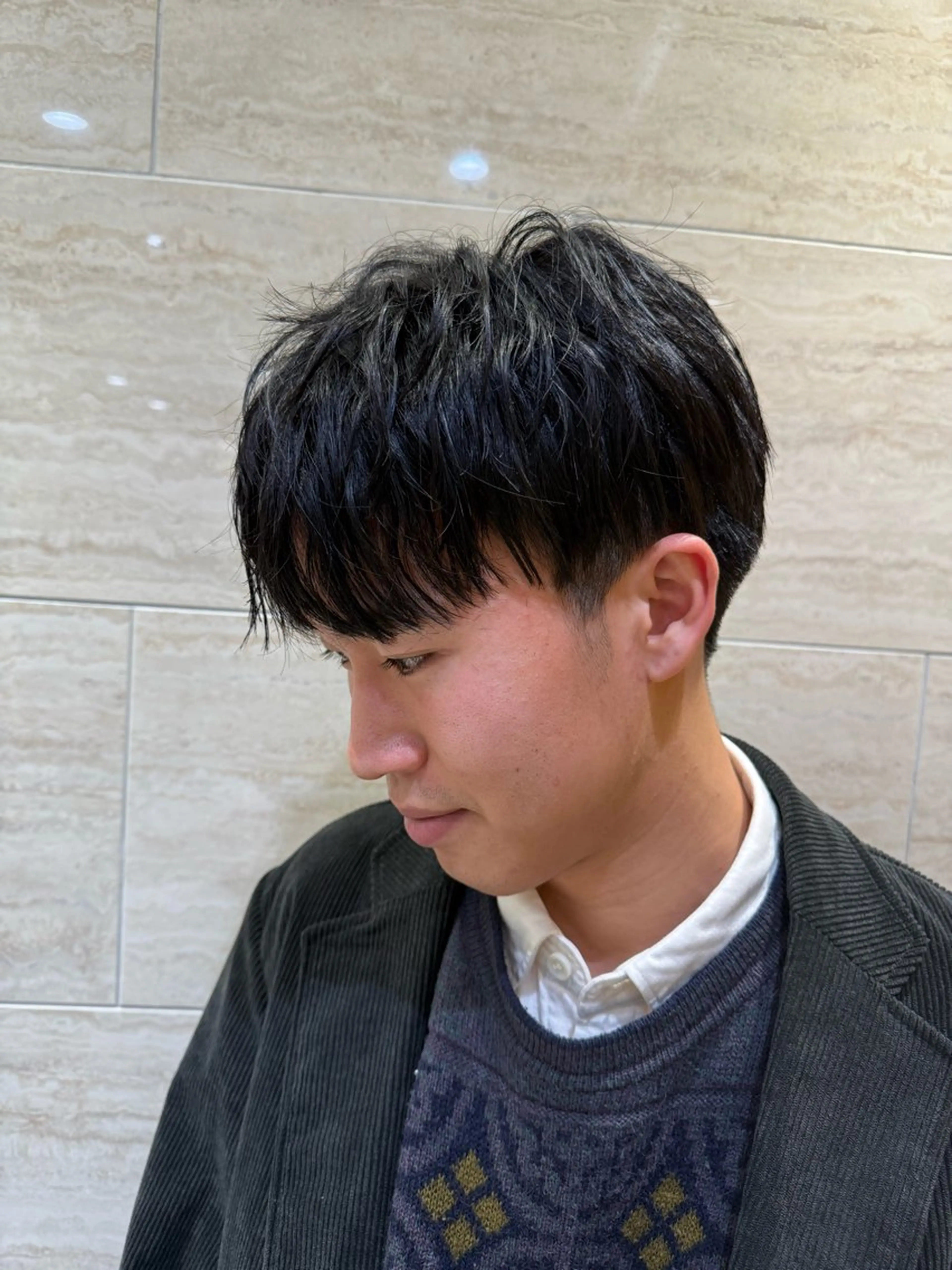 ショート メンズ マッシュ 河崎 祐矢のヘアスタイル