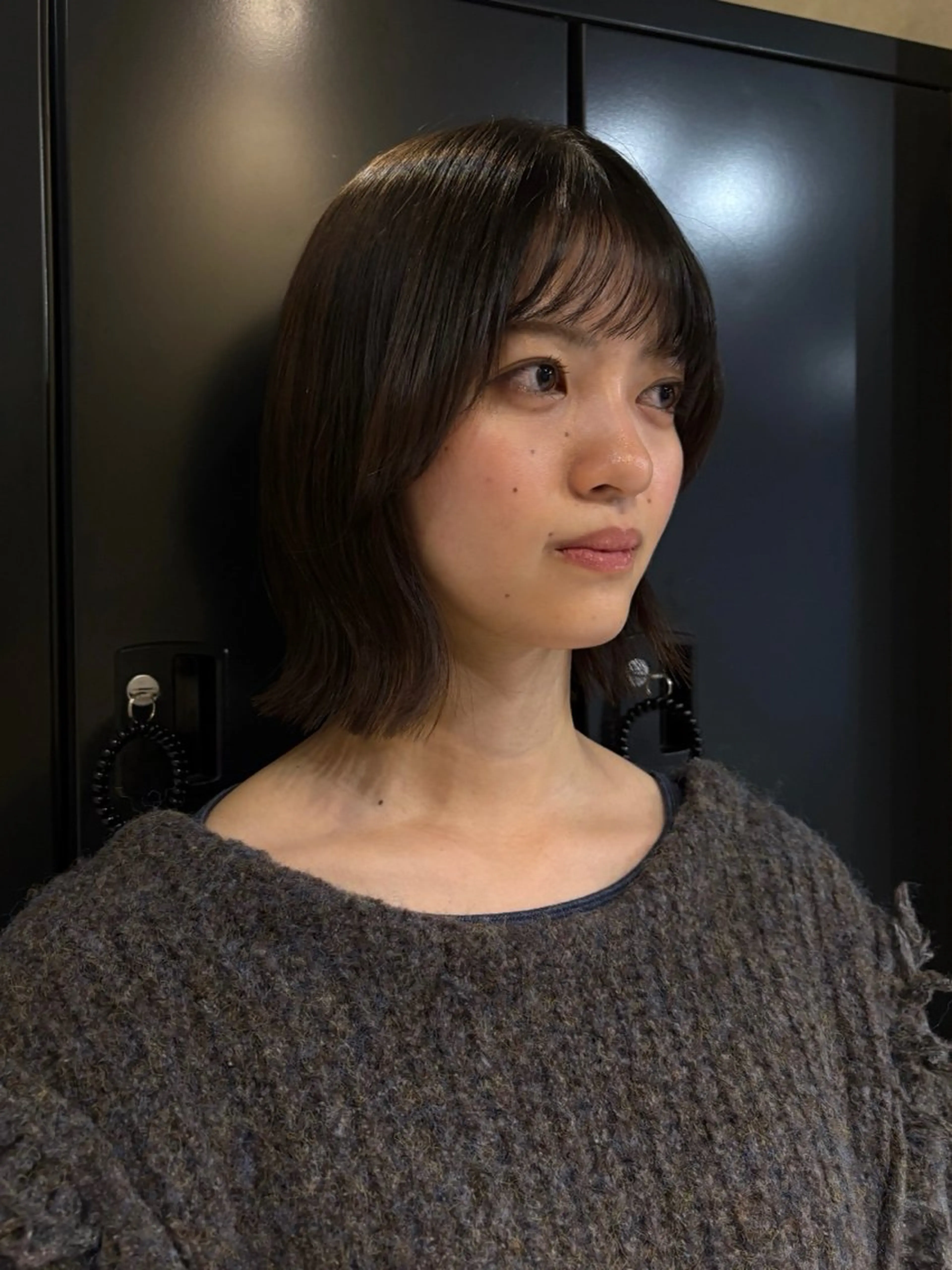 ミディアム レイヤーカット 外ハネヘア カット レイヤー/メンズ/ kaedeのヘアスタイル