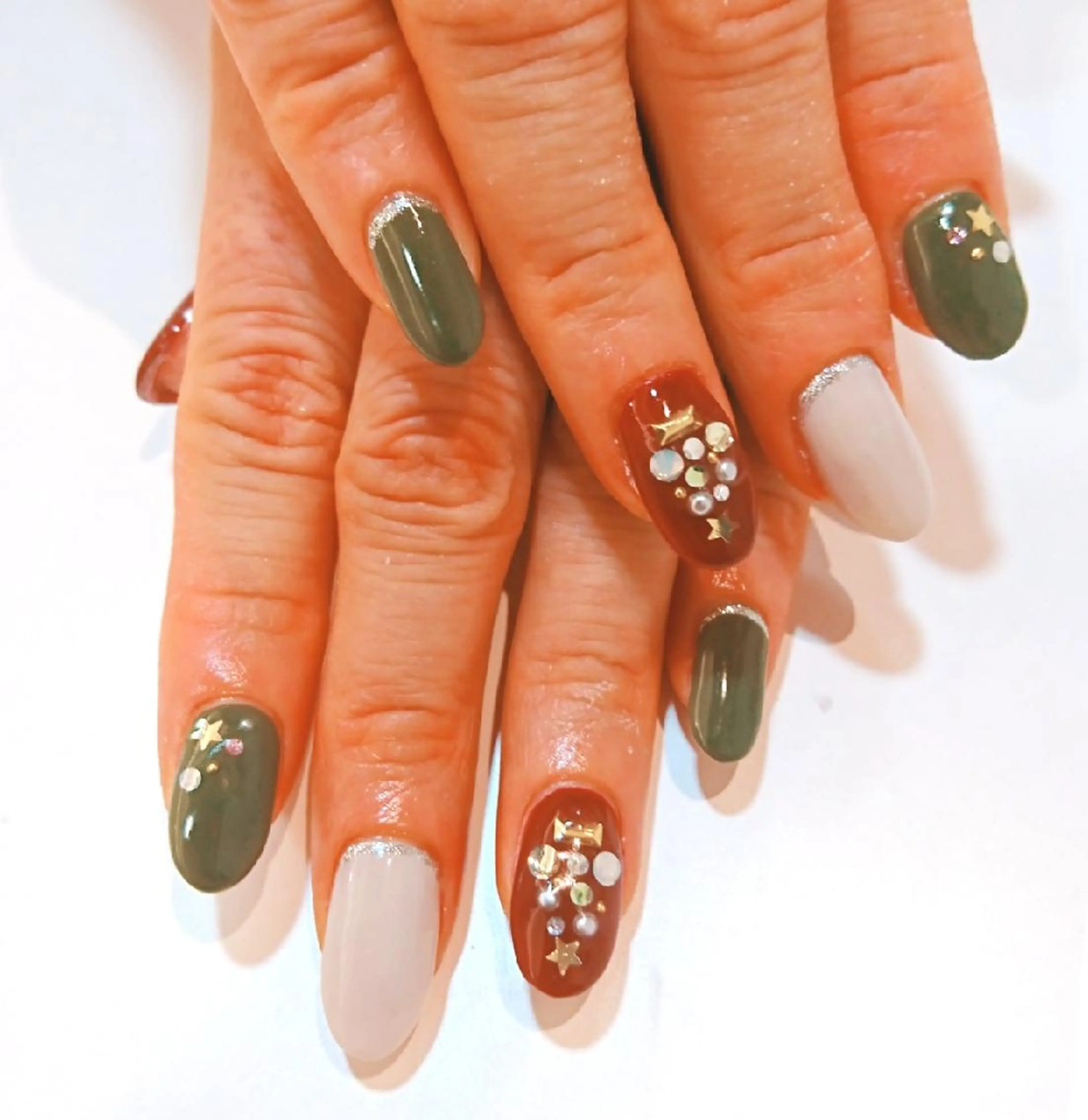 ネイル マツエク・マツパ ロング カラー クリスマス クリスマス Bianca TANAKAのネイルデザイン