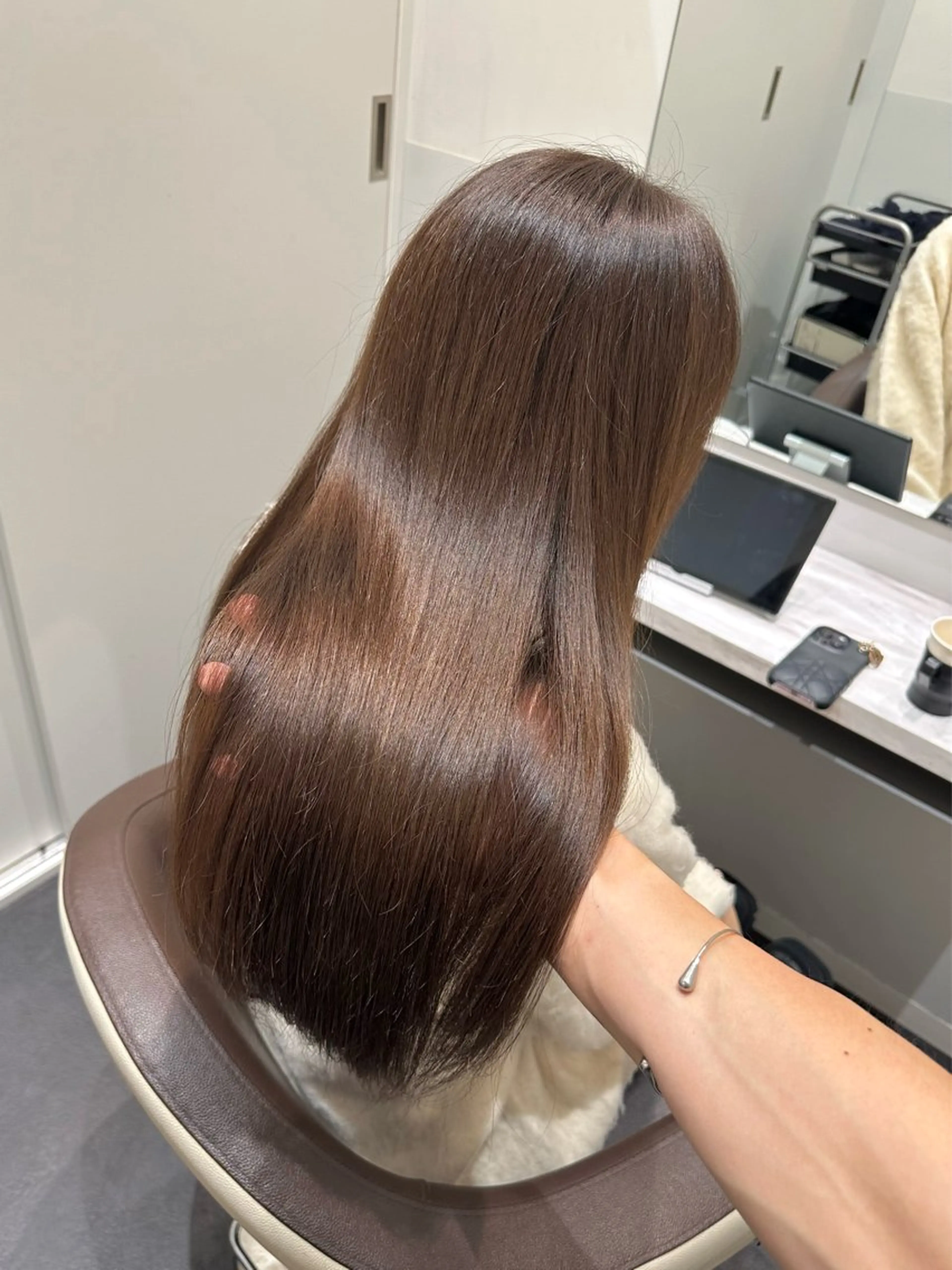 ロング カラー ベージュカラー ブリーチ ブリーチなしカラー ヘアカラー 縮毛矯正 トリートメント LUMO所属・矢野 晃平のヘアスタイル