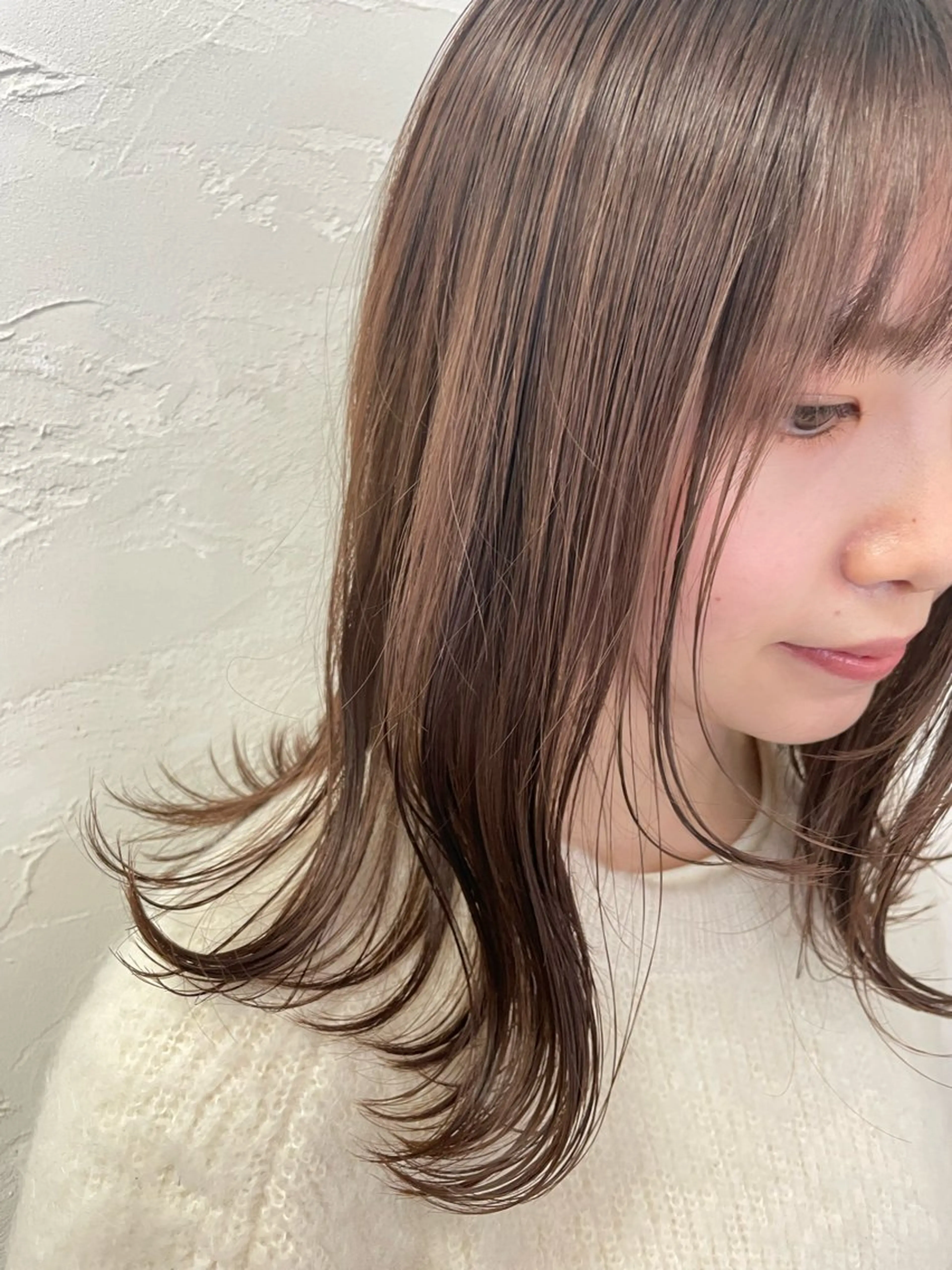 ミディアム カラー chim _SiLOのヘアスタイル
