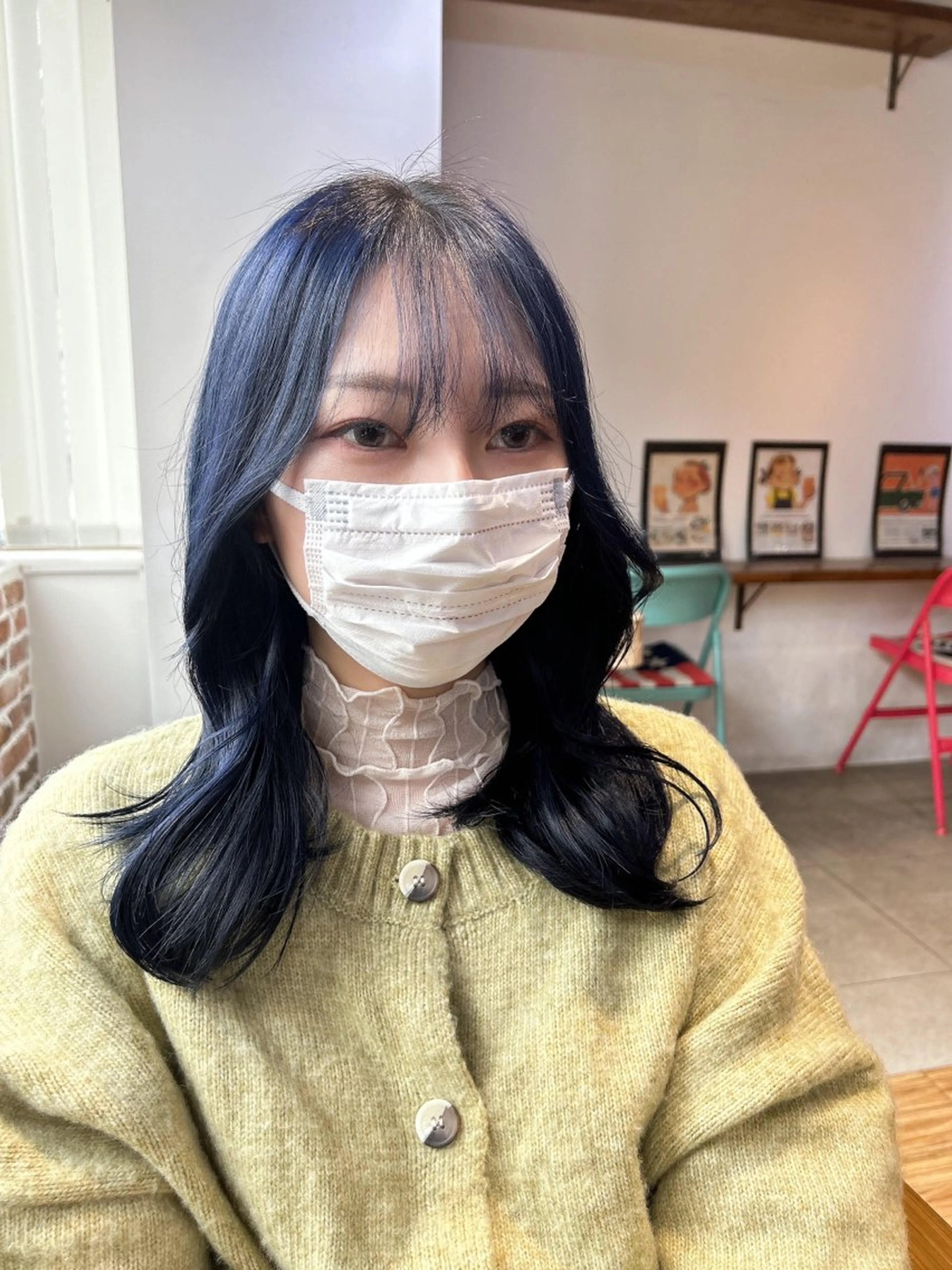 ミディアム カラー ヘアカラー トリートメント 🎨デザイン🥇 美髪・艶髪 日暮千敬のヘアスタイル