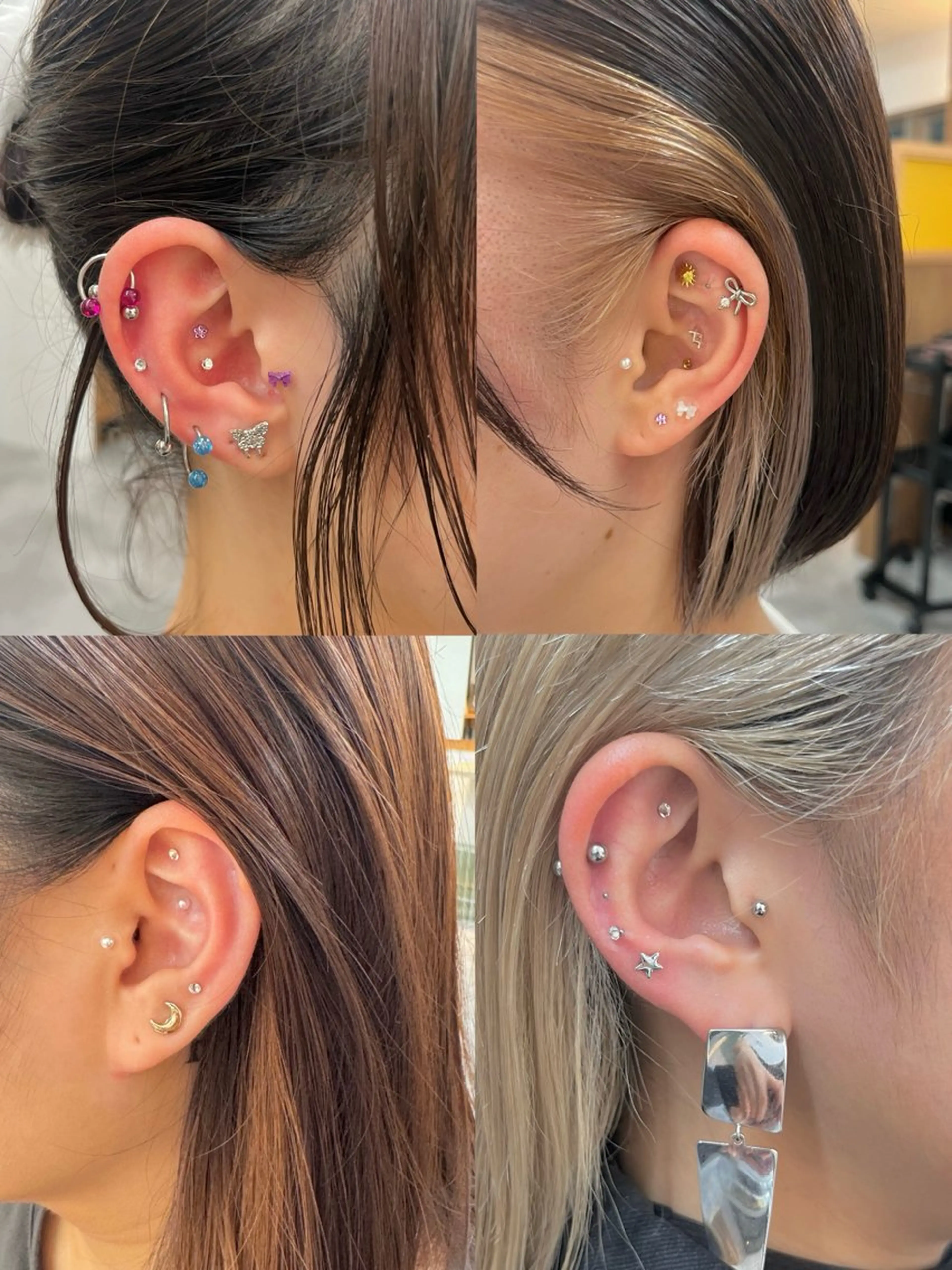 ✝️リピーター様限定✝️【透明感カラー➕カット➕耳ツボjewelry】の写真