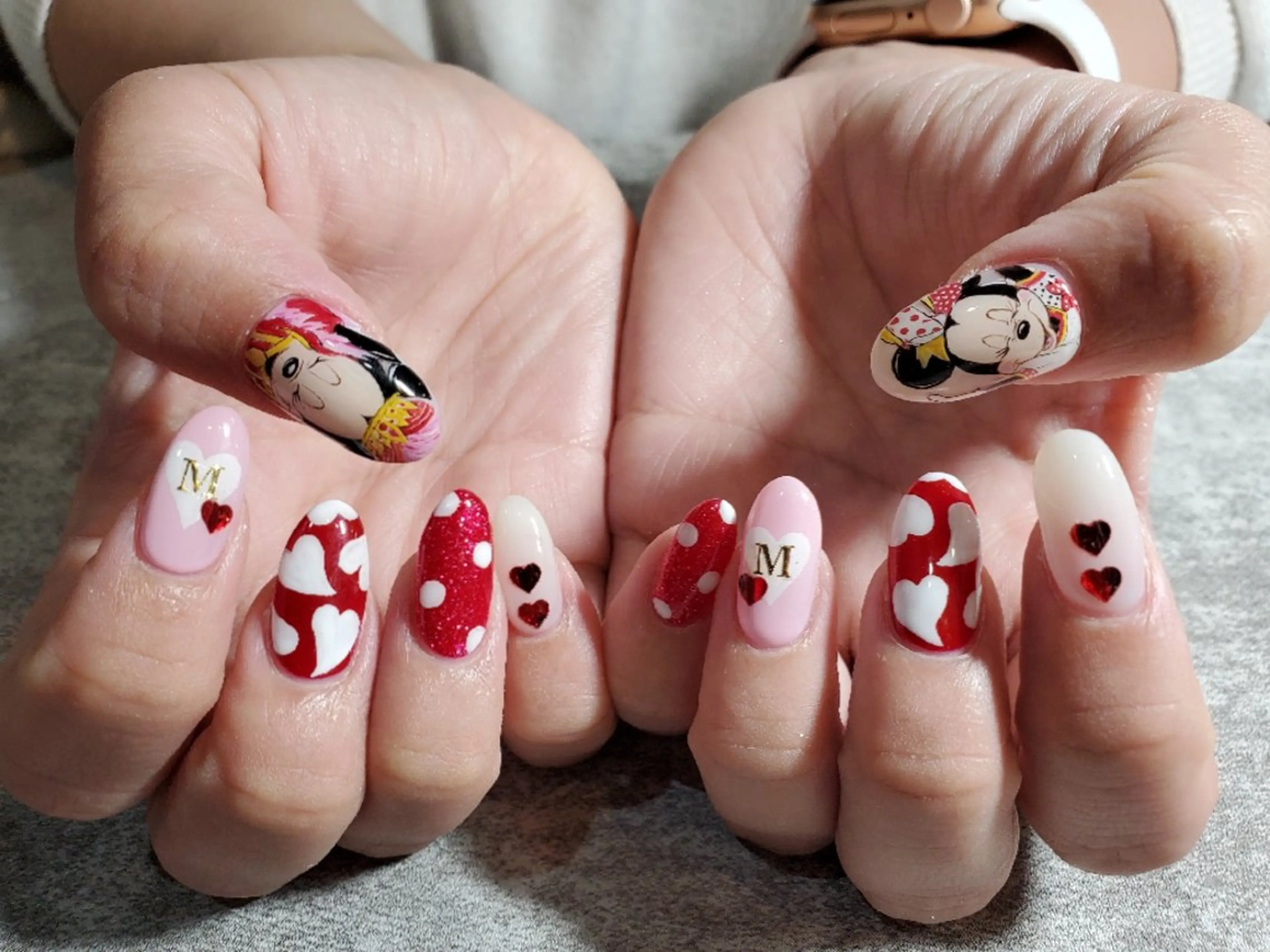 ネイル glaNje 福光のネイルデザイン