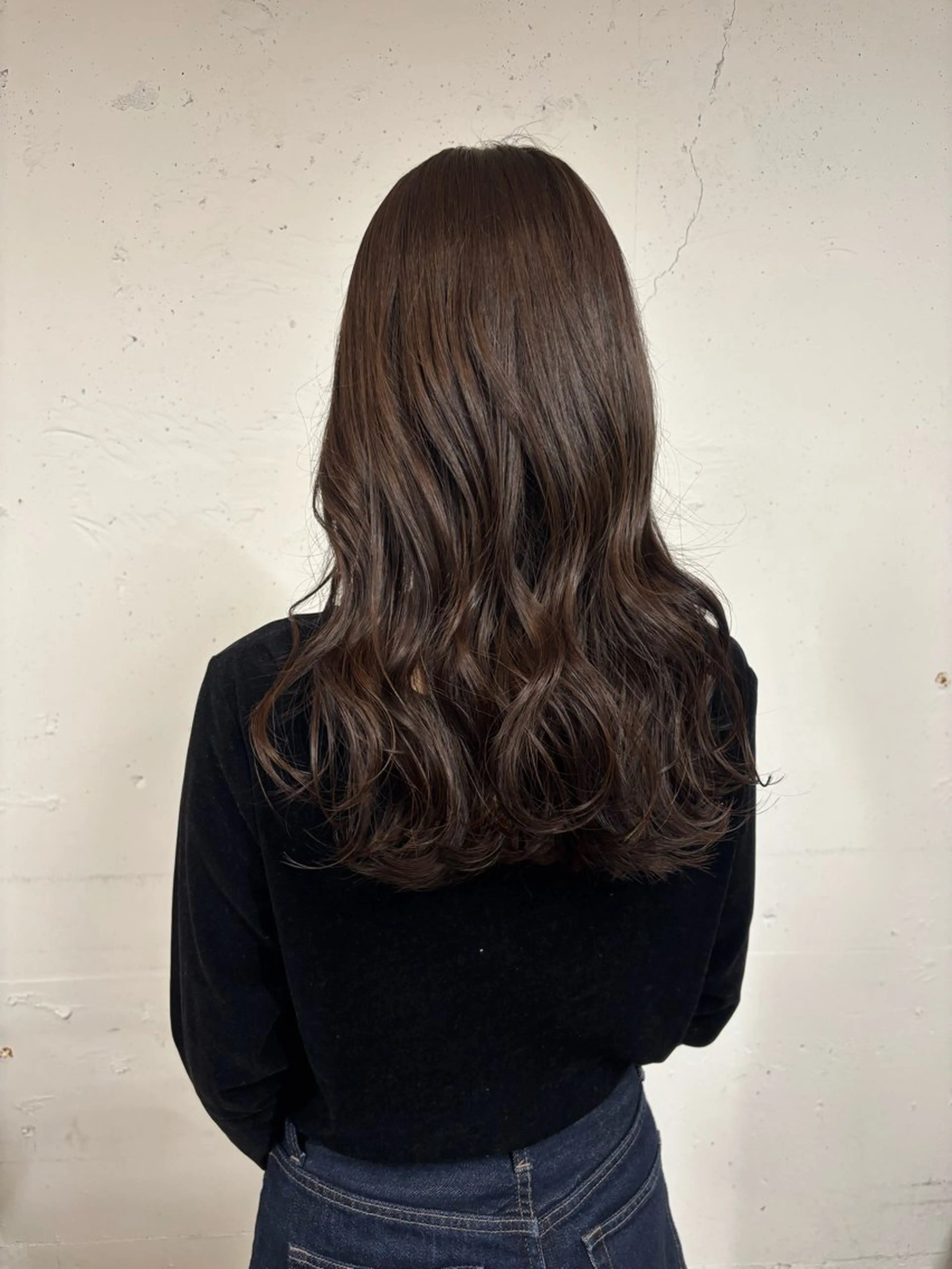 カラー ブラウンカラー 六信 咲希のヘアスタイル