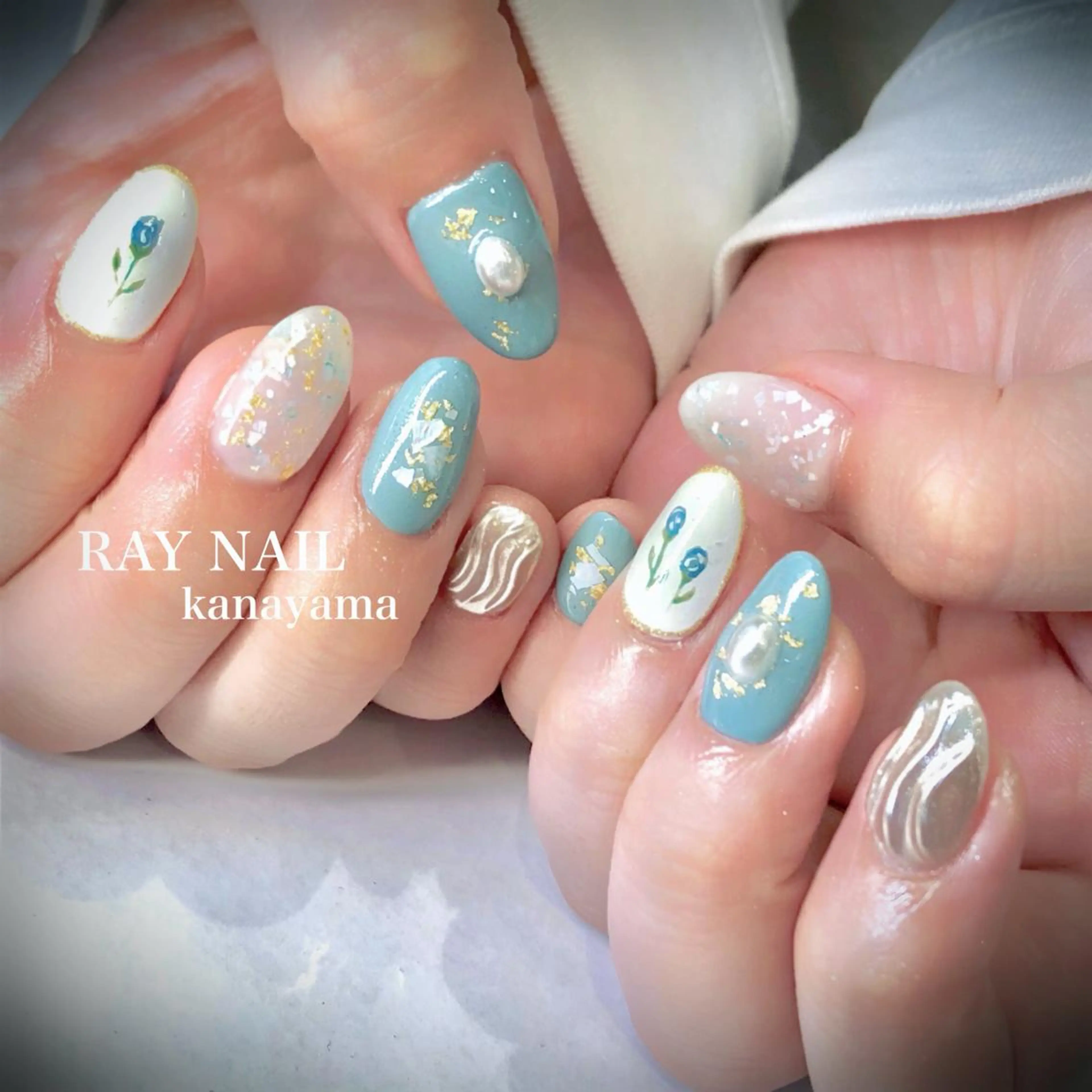 ネイル Arowa 伊田のネイルデザイン