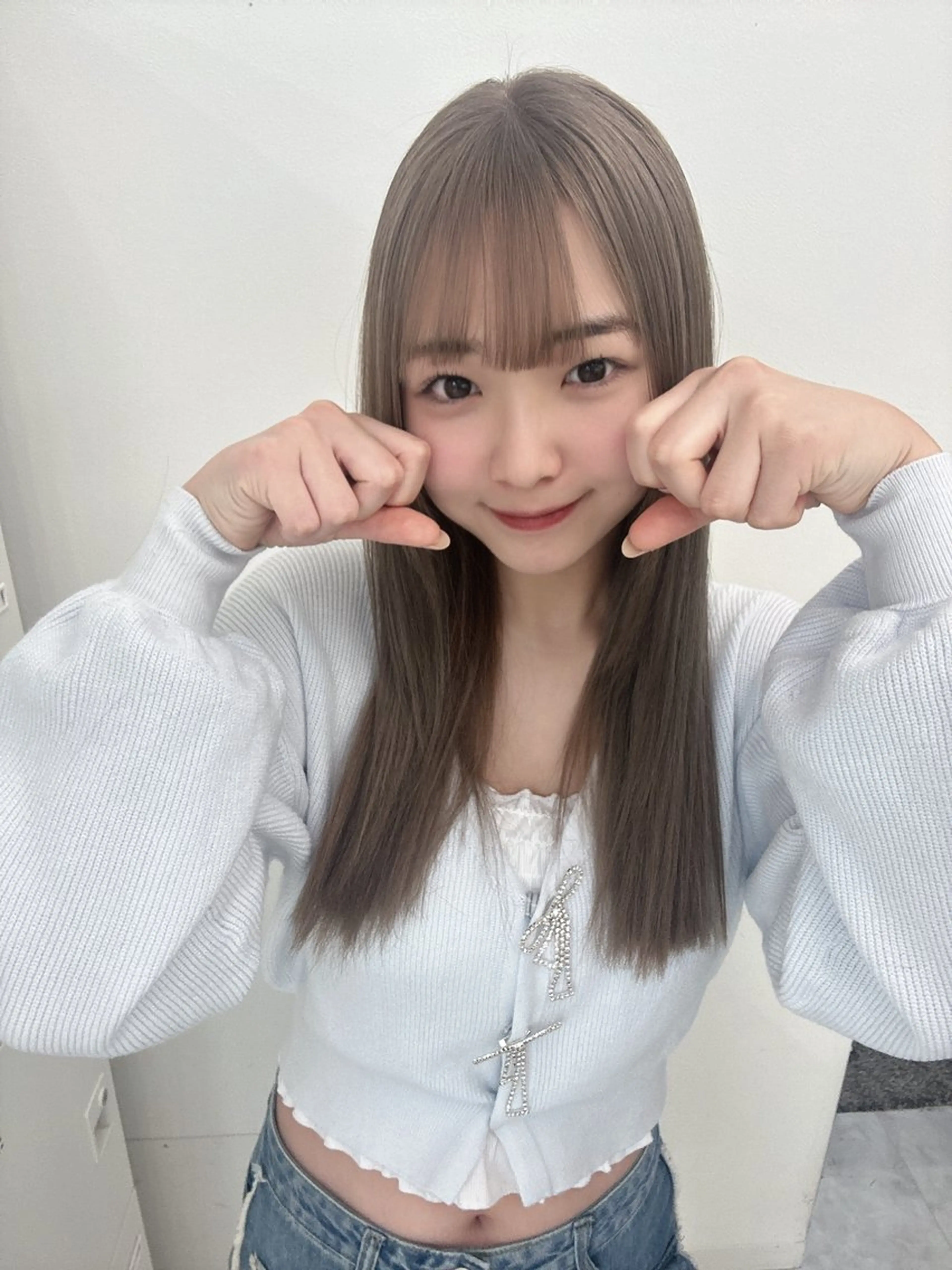 セミロング カラー ヘアアレンジ 愛されカラー🩷 はるなのヘアスタイル