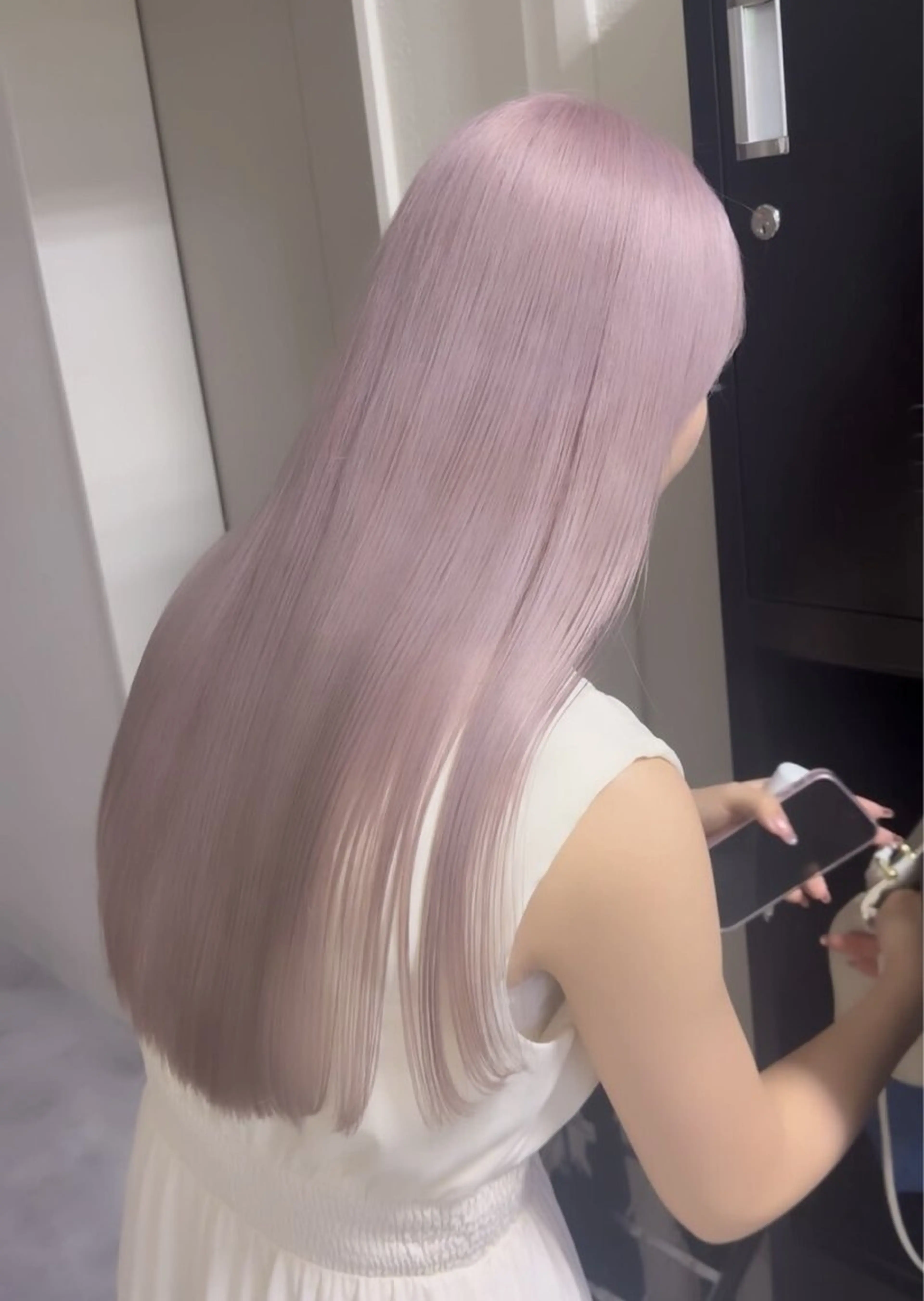 ミディアム ヘアカラー Maison所属・Maison髪質改善 ブリーチ/ハイライトのヘアスタイル