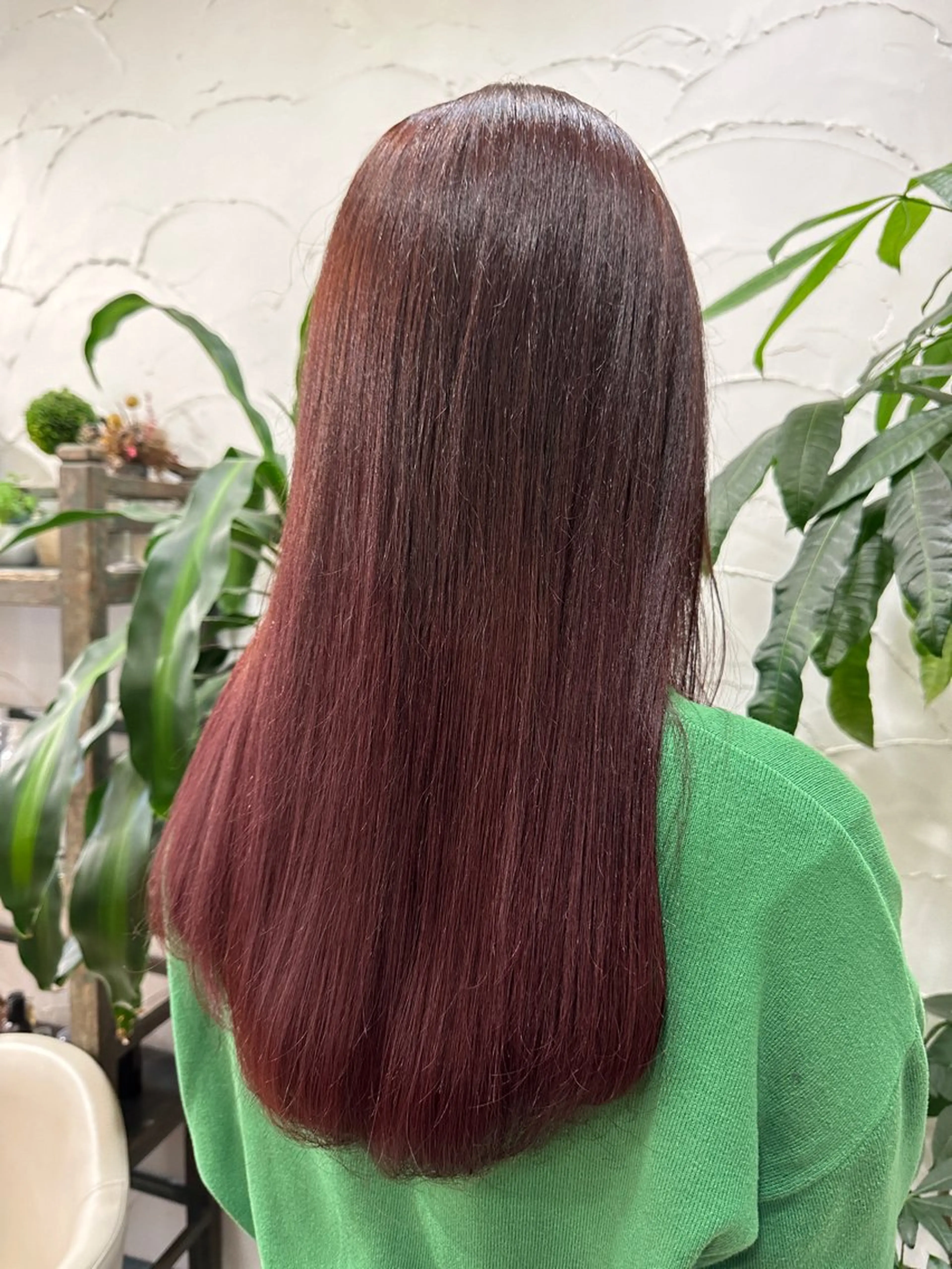 ロング カラー ブリーチ カシス ピンクカラー オタクアイリスト 🎀🪞山﨑愛菜のマツエク・マツパデザイン