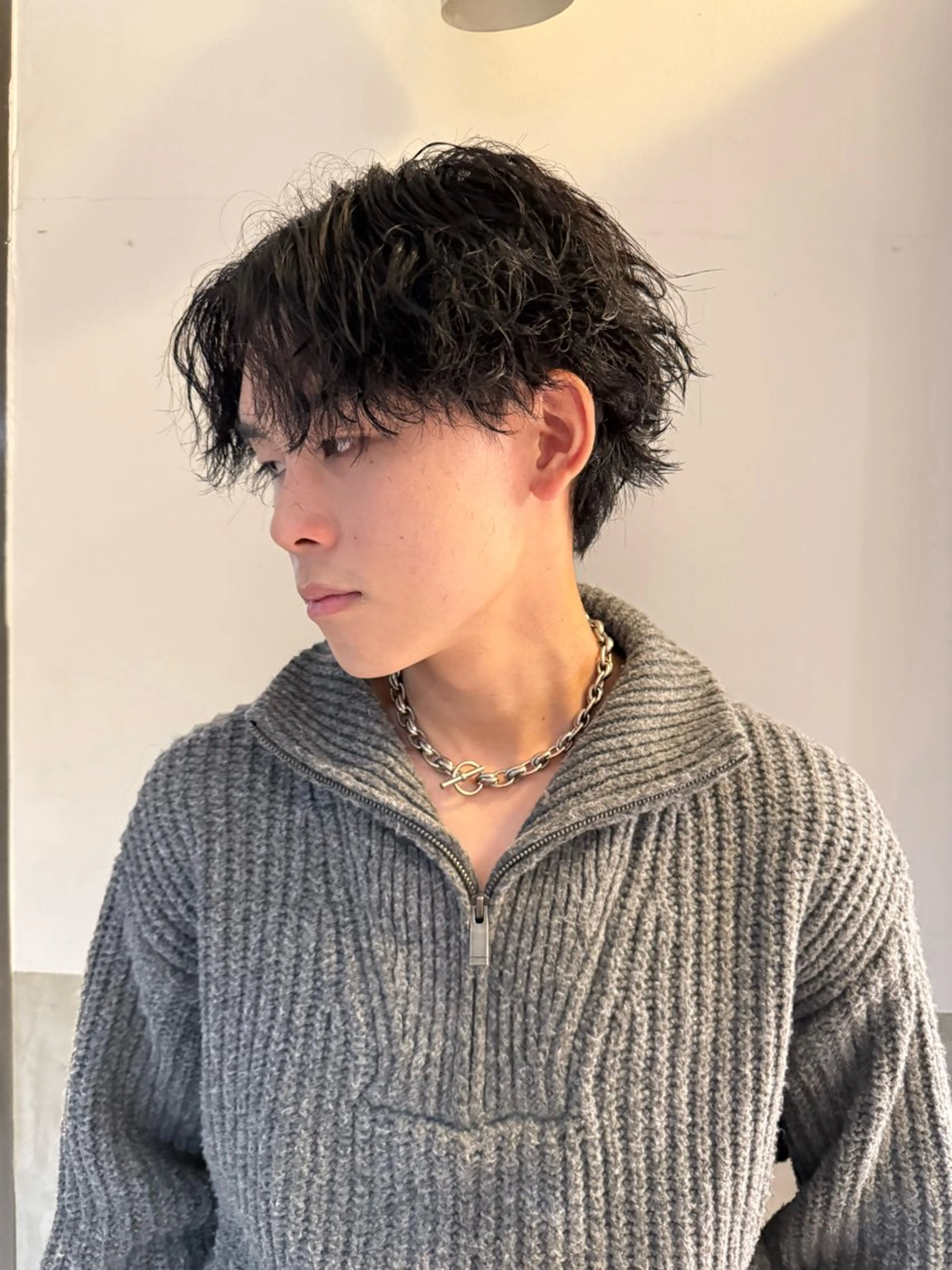 パーマ ツイストスパイラルパーマ スパイラルパーマ パーマ [pia]宮田 龍星のヘアスタイル