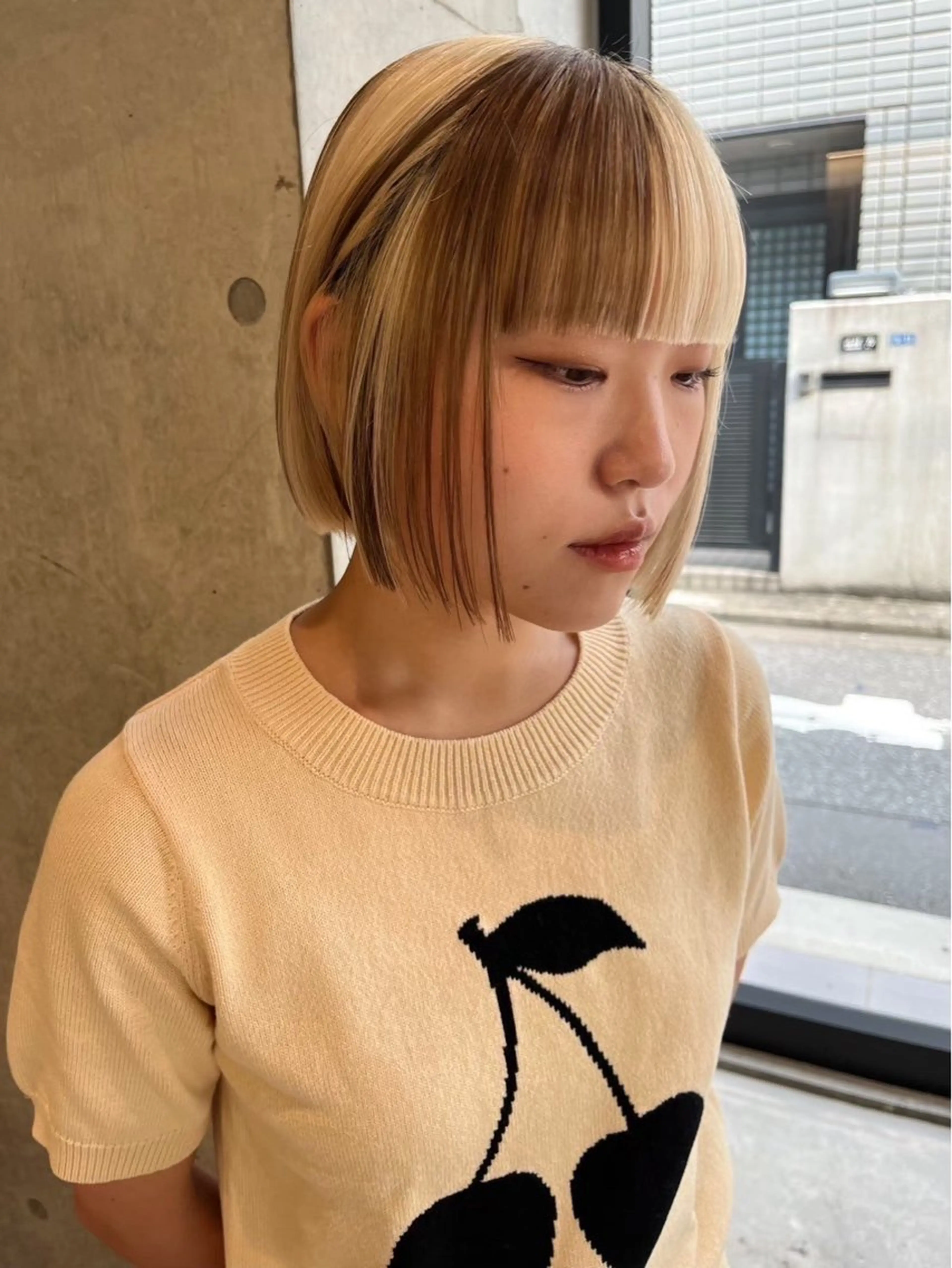 ショート カラー デザインカラー カット ヘアカラー トリートメント yuuna/ ハッシュカット🎀のヘアスタイル