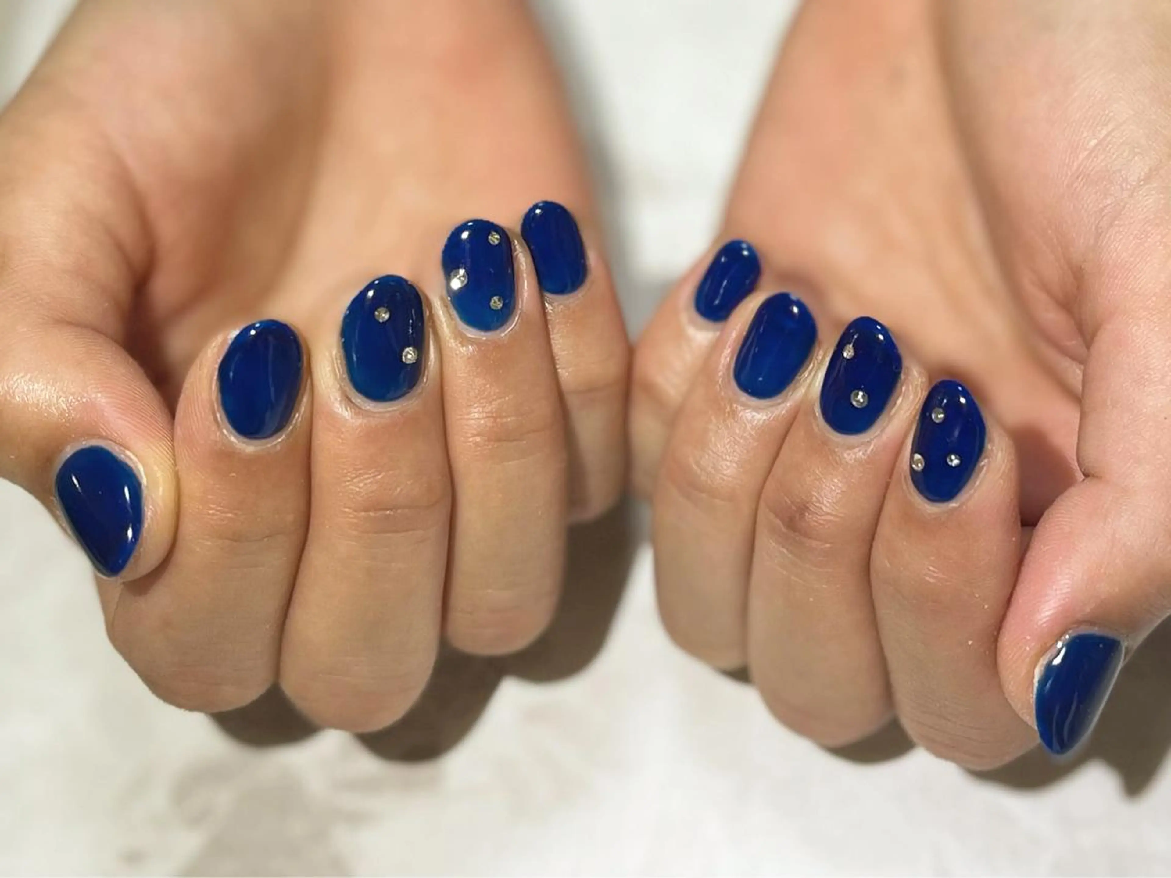 ネイル フットネイル ネイビー ニュアンスネイル シンプルネイル 春ネイル ネイル フフラ所属・nail fufla ♡yamane♡のネイルデザイン
