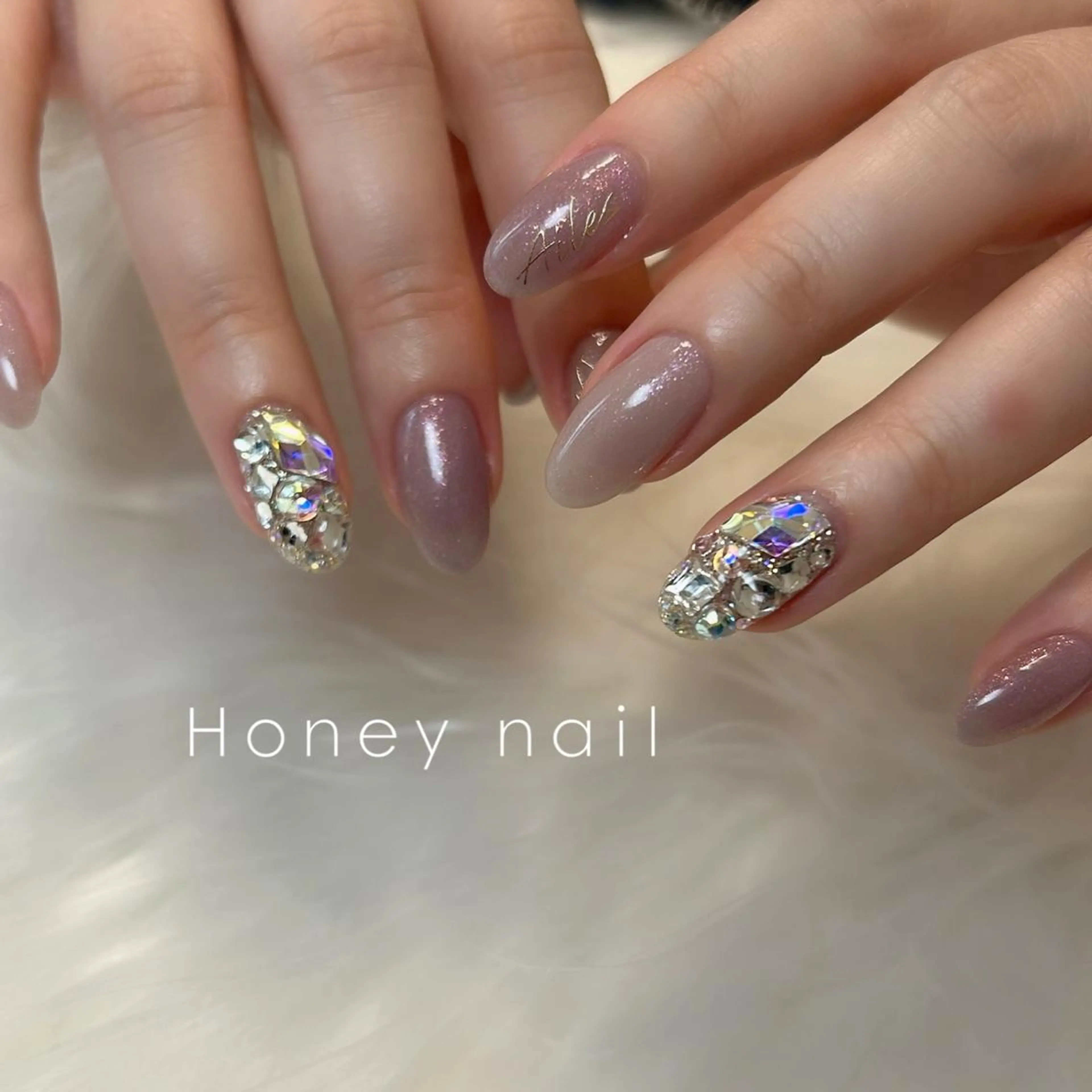 ネイル フィルイン専門 Honey nailのネイルデザイン