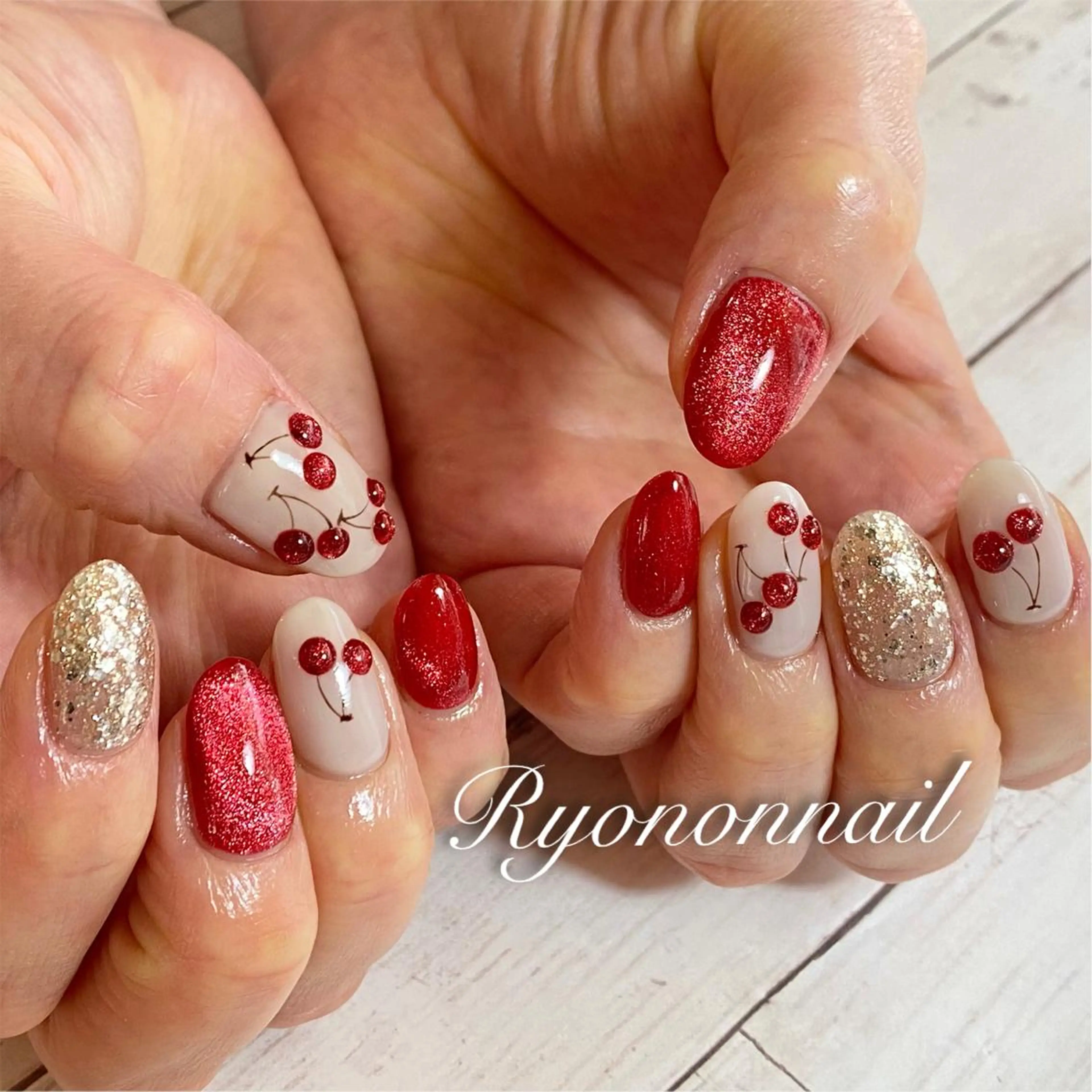 ネイル Ryononnail(リョノンネイル)所属・Ryononnail 上谷典子のネイルデザイン