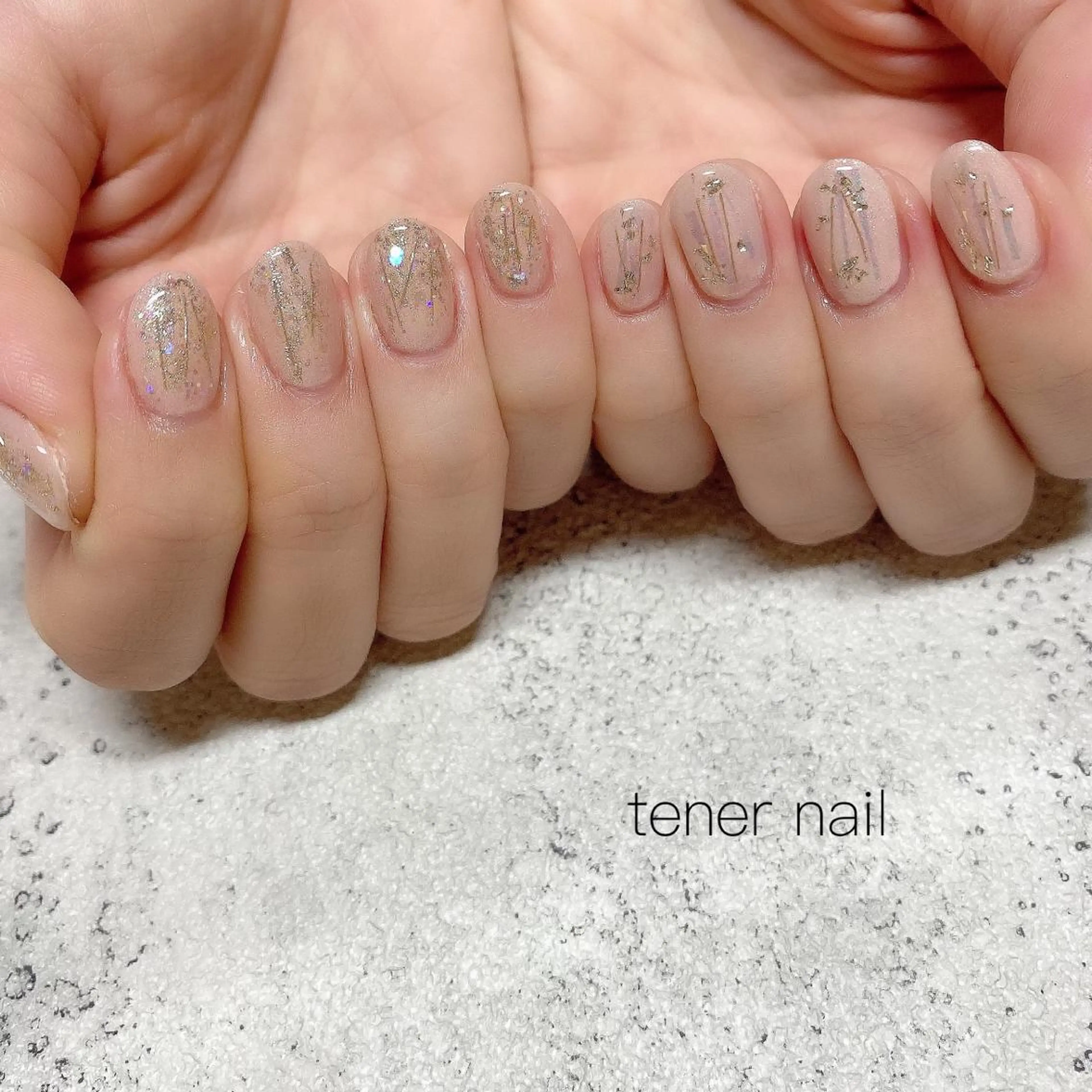 ネイル キラキラネイル tener  nail  テネルネイル所属・テネルネイル tener nailのネイルデザイン