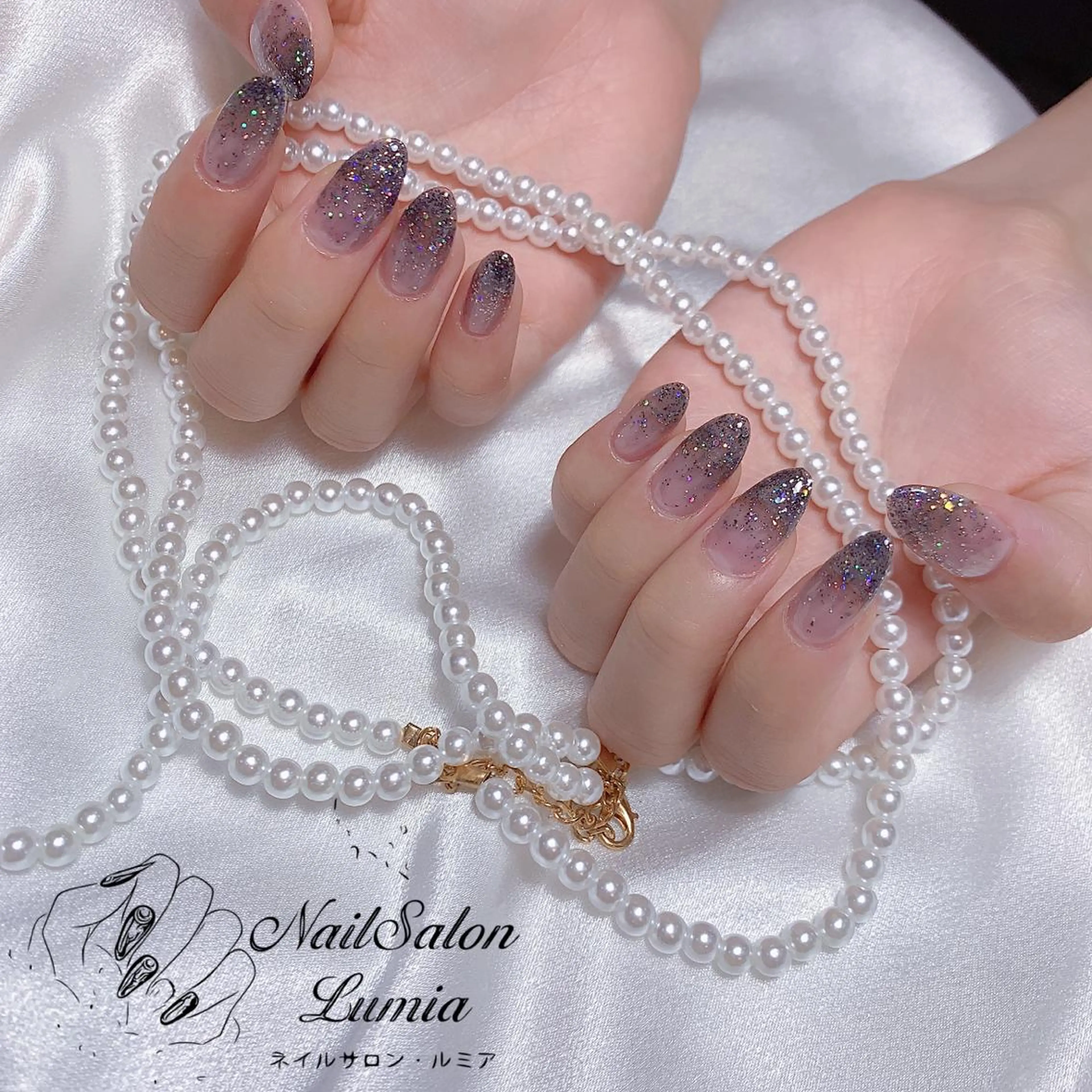 ネイル ハンドネイル ネイルサロン ルミア Lumia 店長のネイルデザイン
