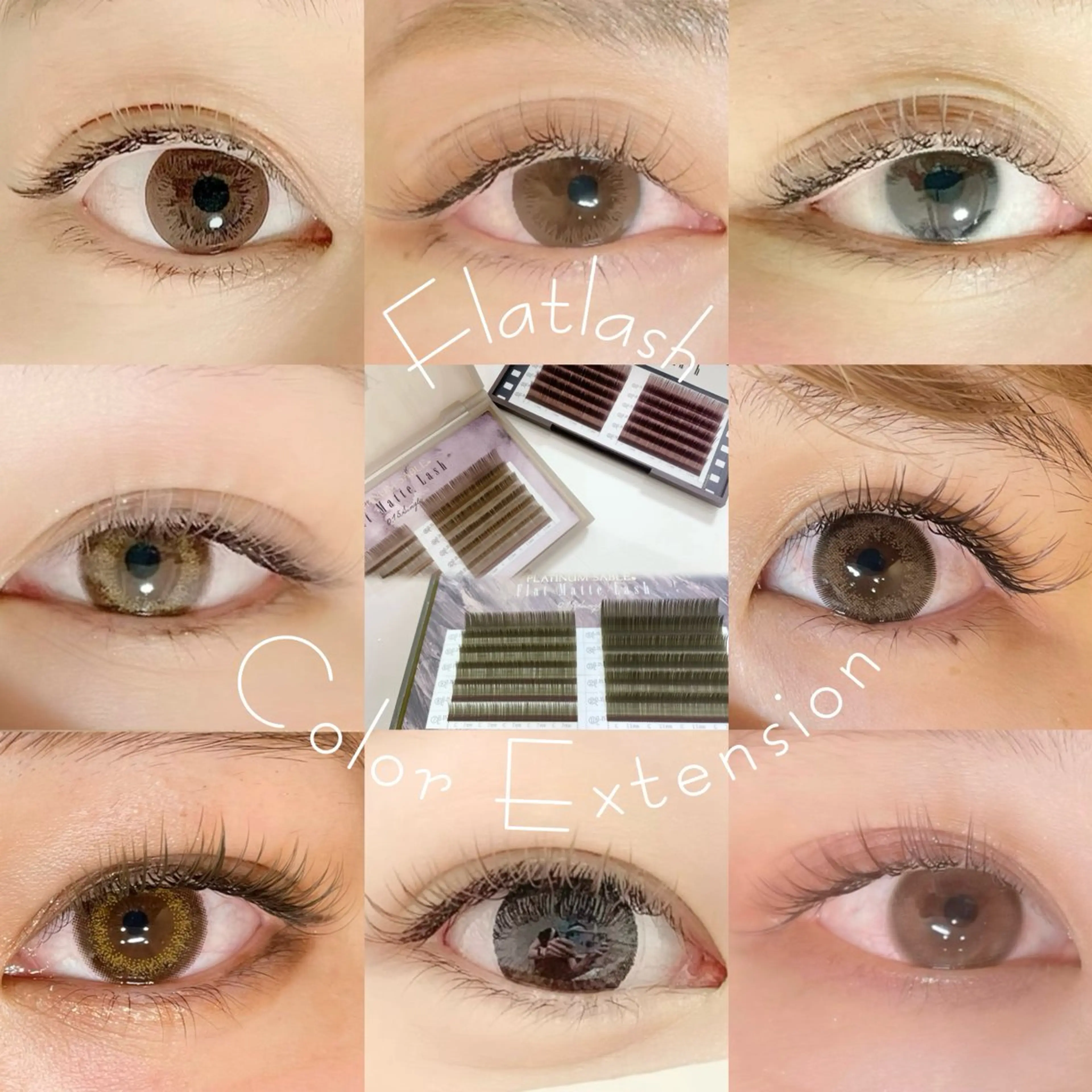 マツエク・マツパ カラーマツエク GO TODAY SHAiRE SALON 池袋luminis所属・KITAZUMI MAYUのマツエク・マツパデザイン