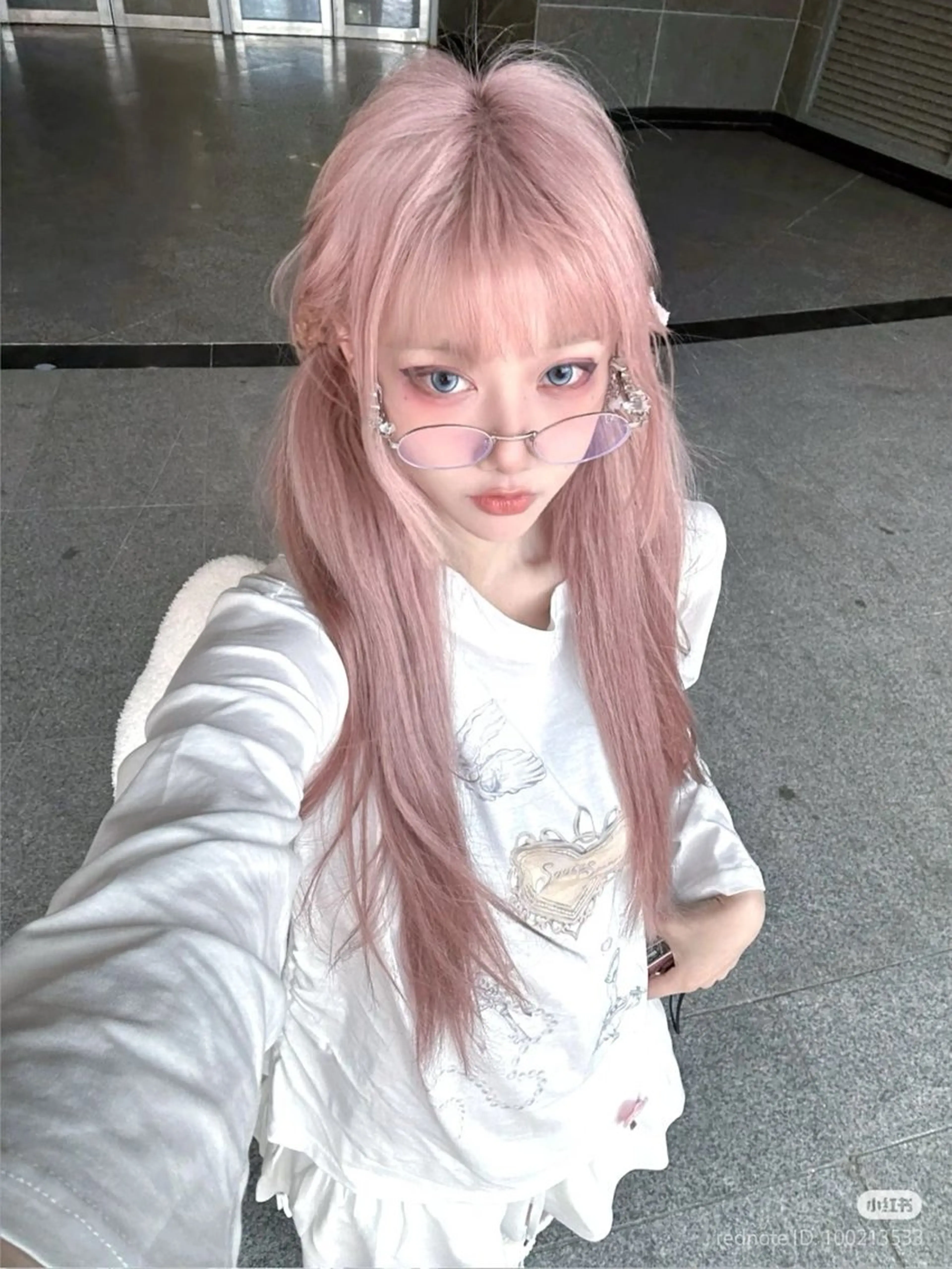 カラー ヘアカラー 表参道/ハイトーン/ misaki🎀のヘアスタイル