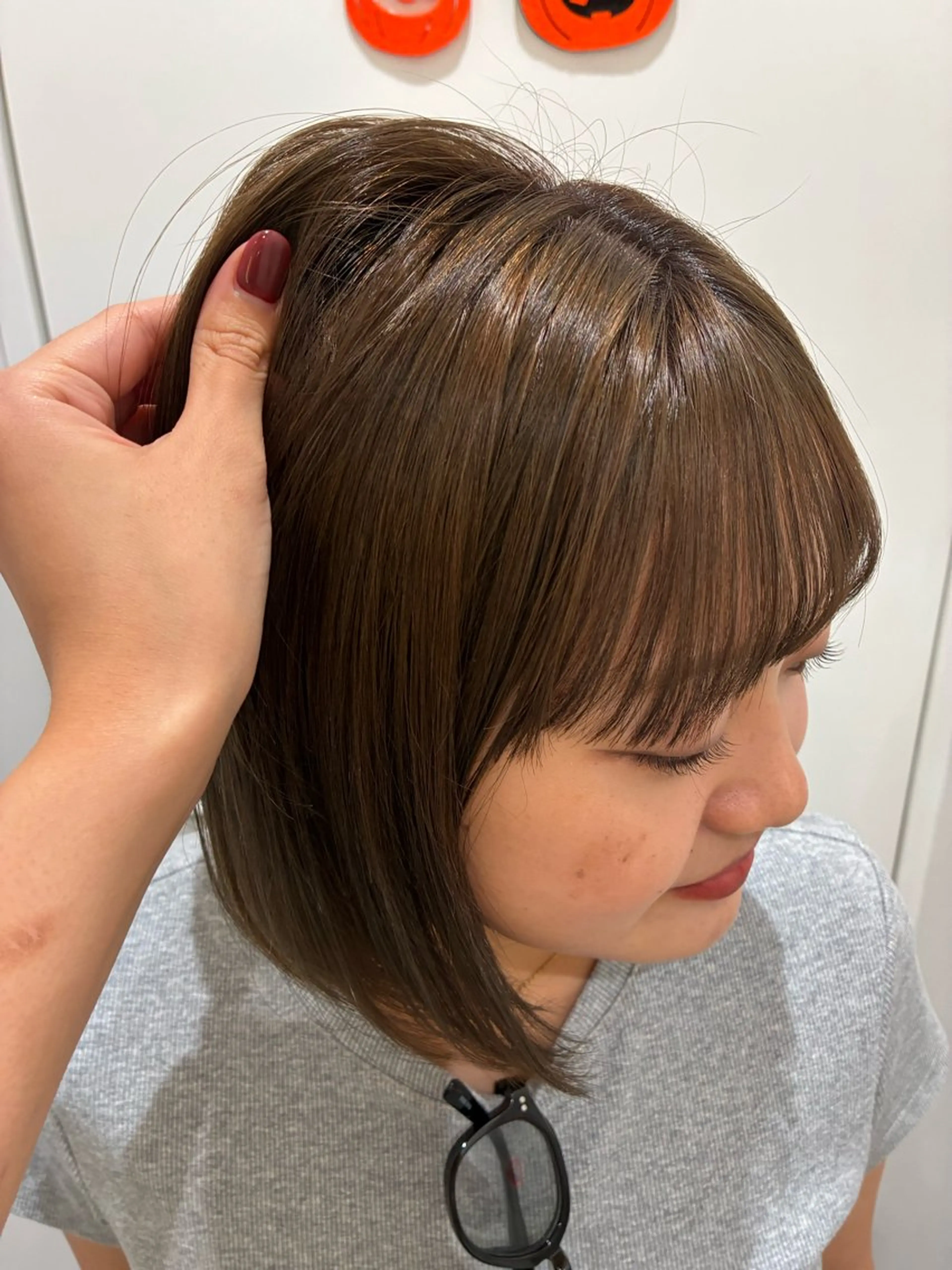 カラー 👩🏽‍🦱✨ボブ /パーマ/layerのヘアスタイル