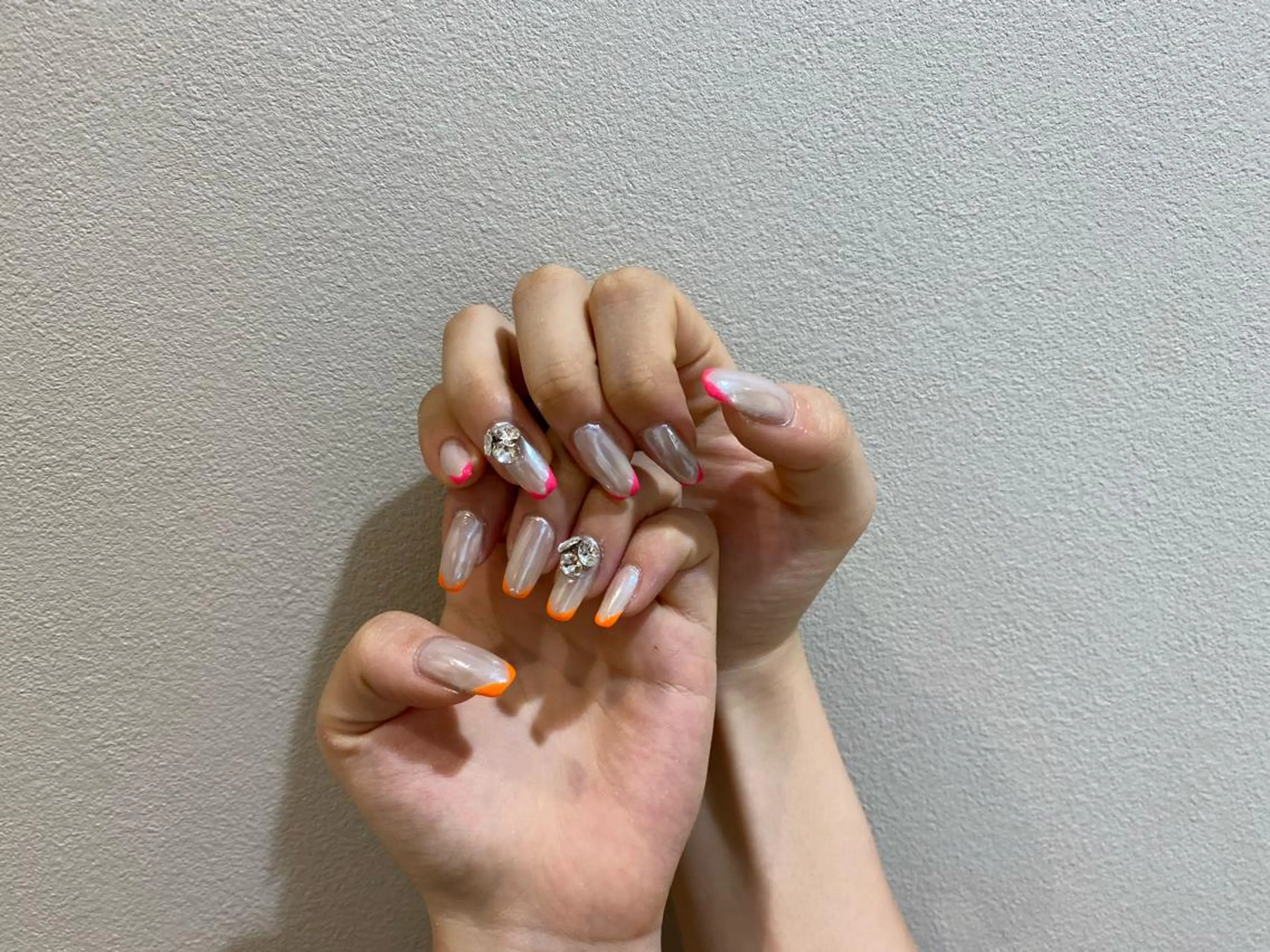 ネイル アートネイル フレンチネイル LEVIJU hair所属・韓国ヘア🕊村上 ののこ🕊のヘアスタイル