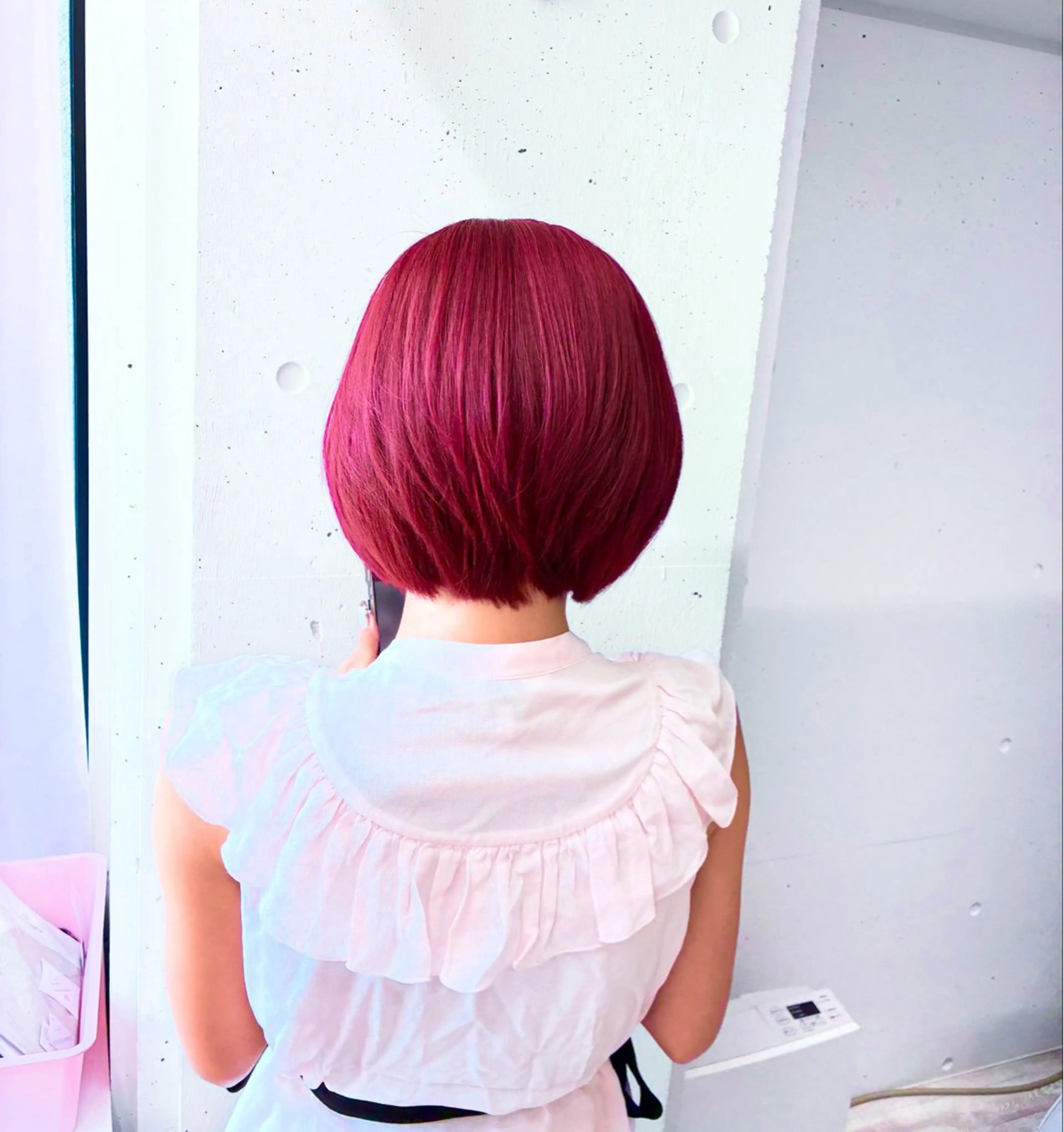 ショート カット ヘアカラー ミルミー美容室所属・🦄💒💓齎藤 七海子🦄💒💓のマツエク・マツパデザイン