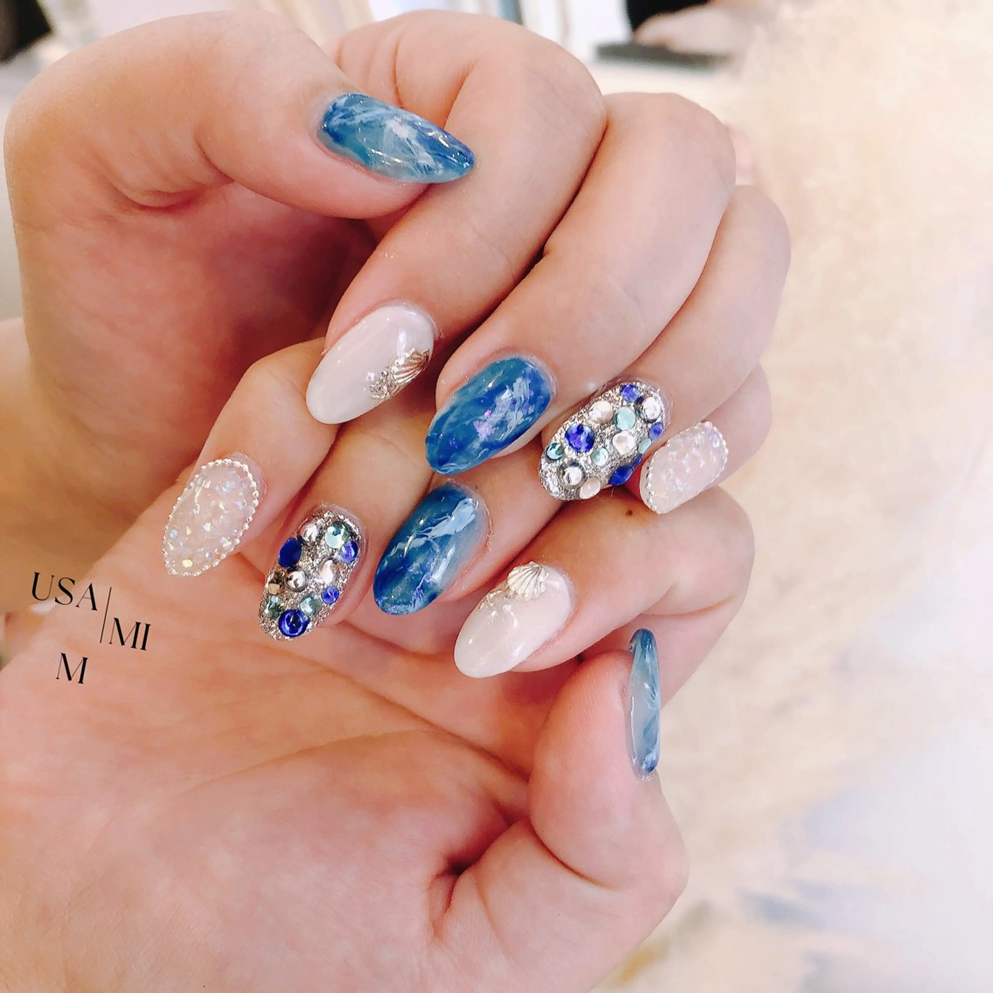 ネイル ハンドネイル USAMiMi 🐰💕のネイルデザイン