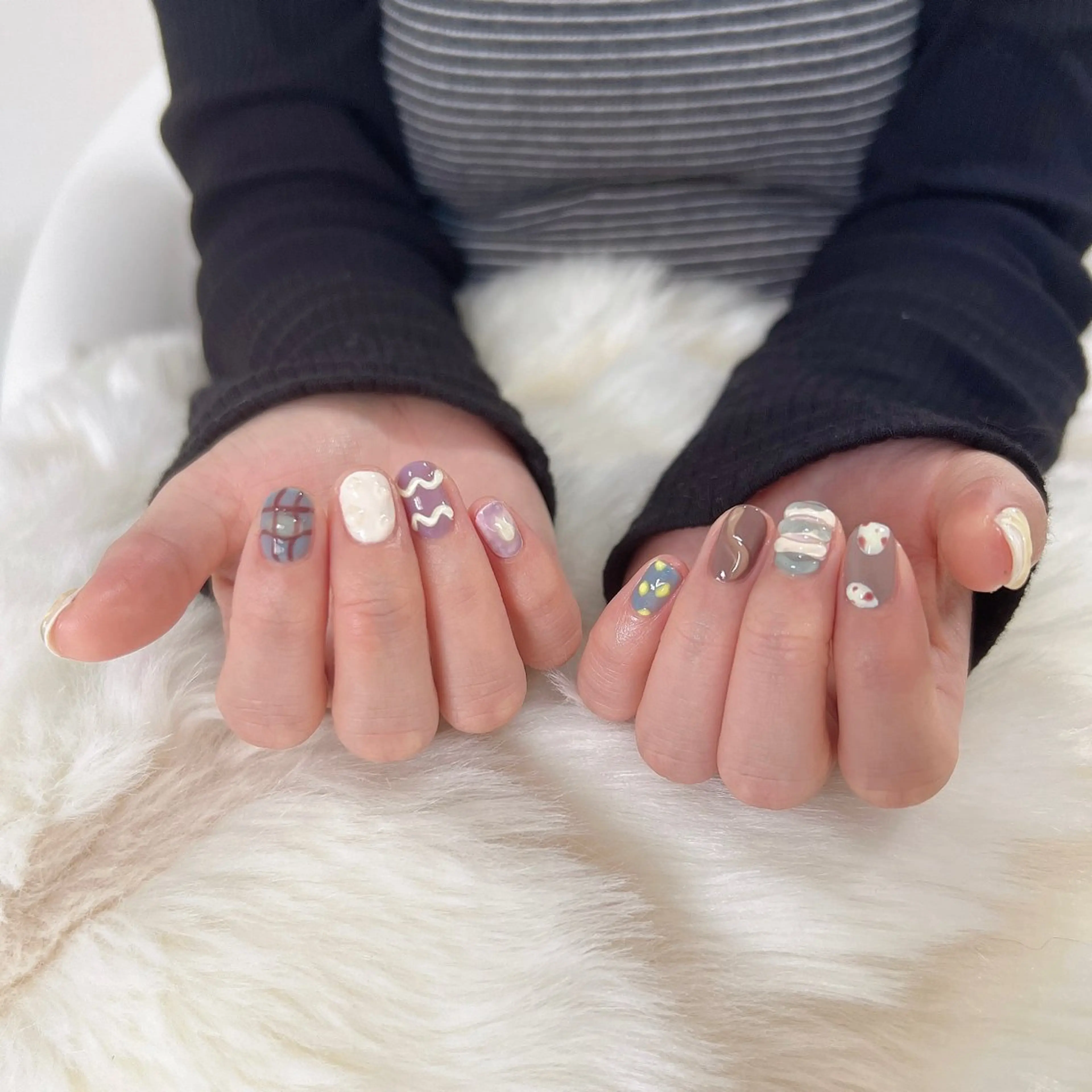 ネイル ぷっくりネイル nail salon MUAのネイルデザイン