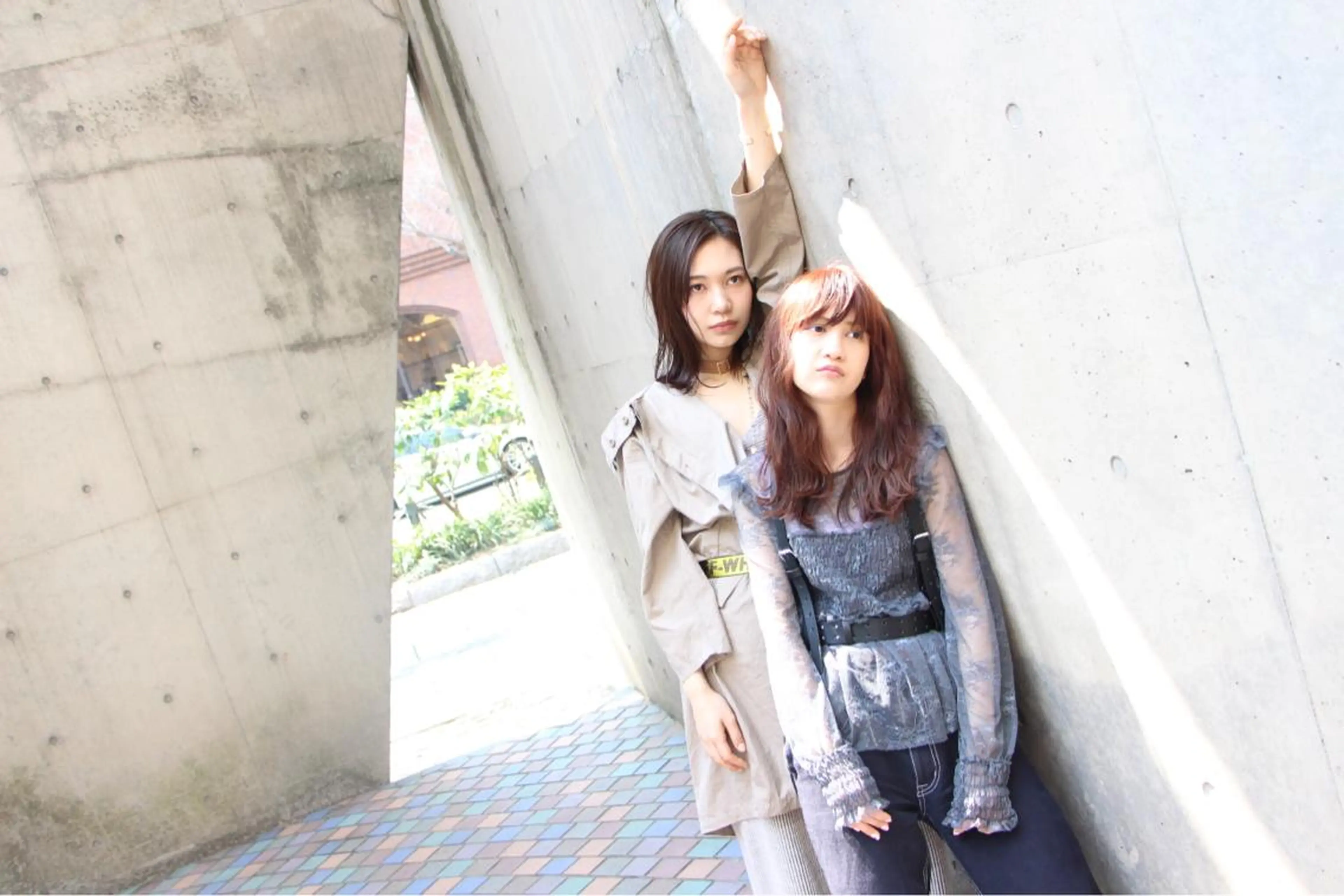 セミロング カラー パーマ ヘアアレンジ toi【トワ】所属・安達 俊亮のヘアスタイル