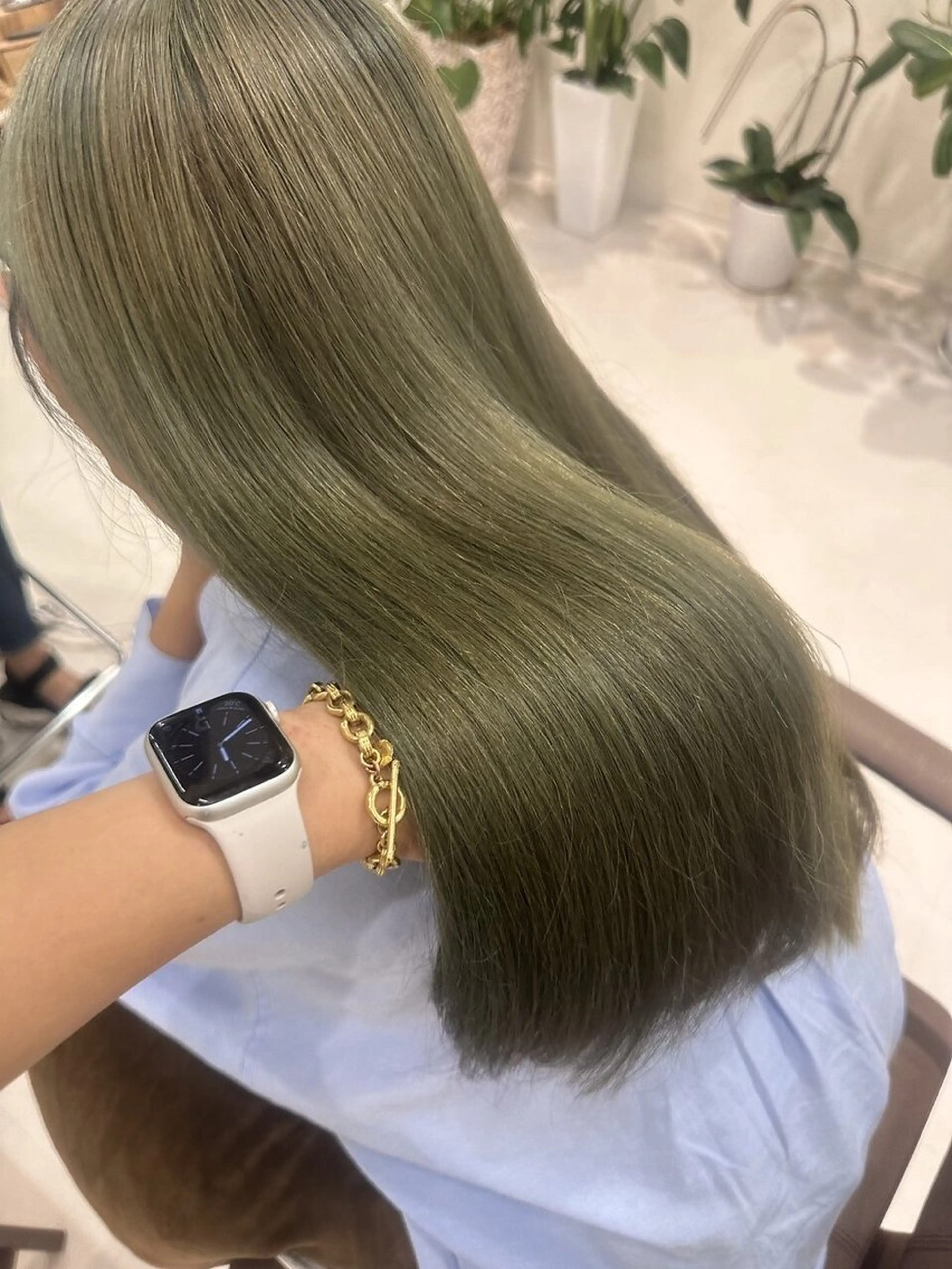 ロング カラー ヘアカラー トリートメント Liru:smart salon/茅ヶ崎のヘアスタイル