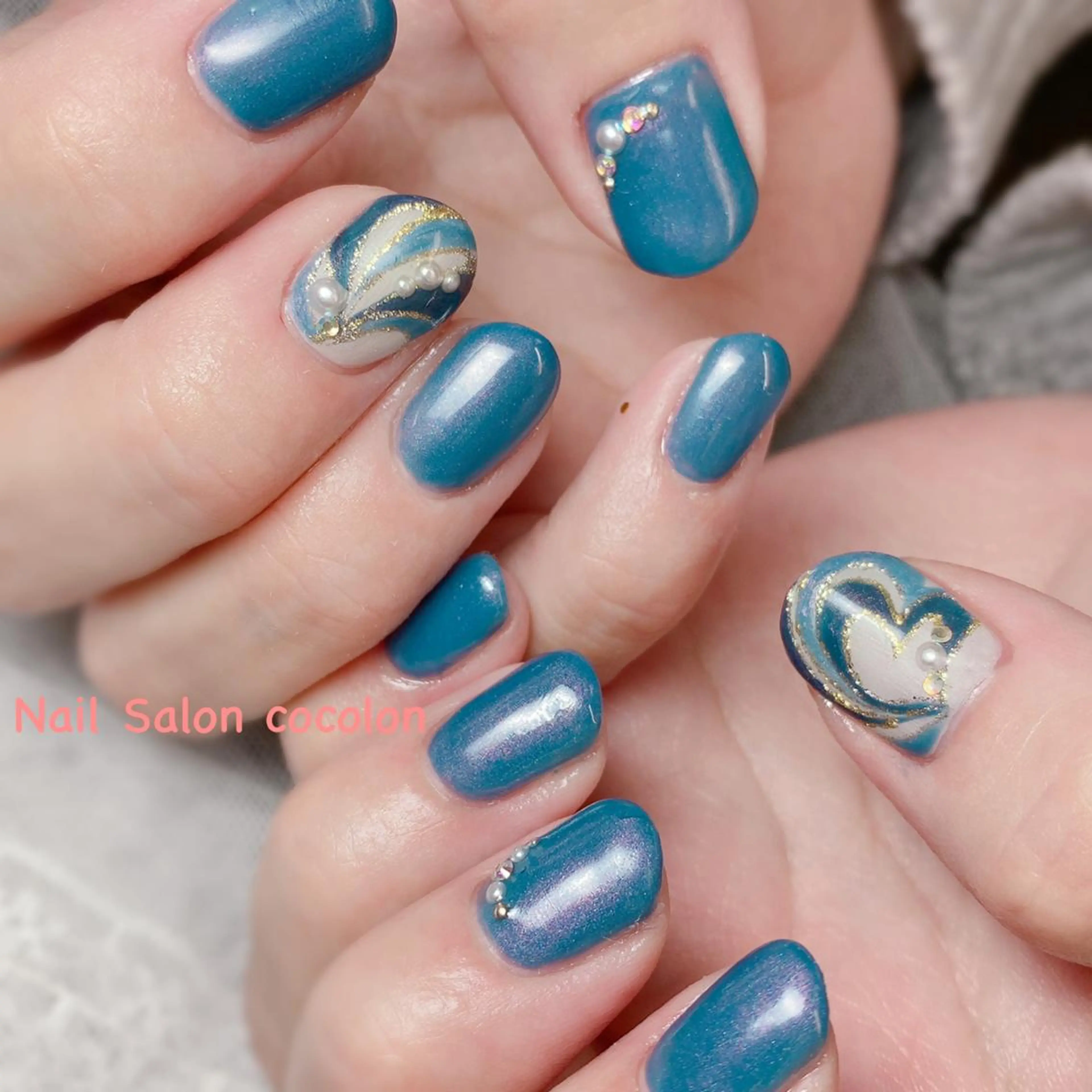 ネイル アートネイル ハンドネイル 柴崎 美幸のネイルデザイン