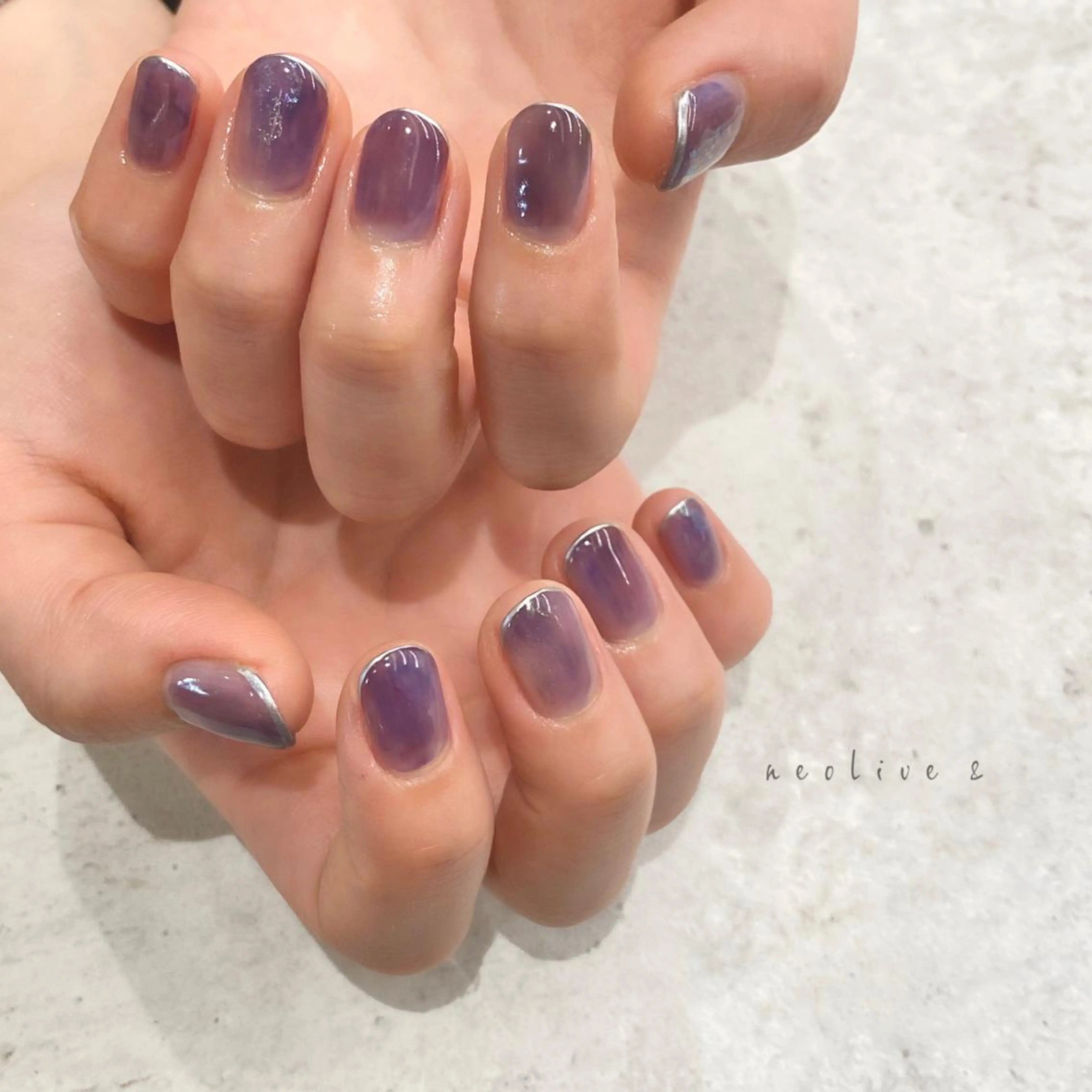 ネイル ハンドネイル Yuriko Omi パラジェル/渋谷のネイルデザイン