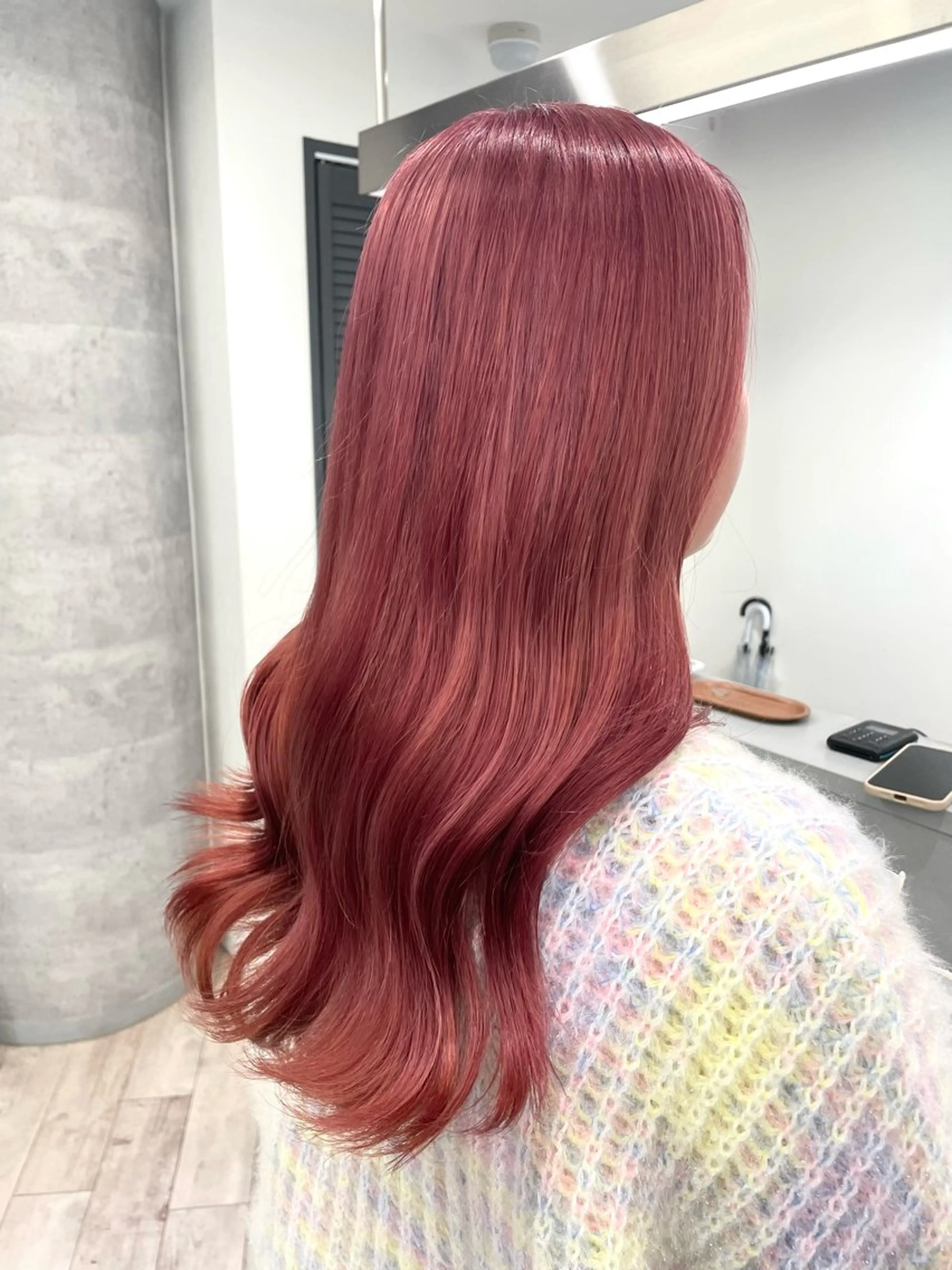 ロング ヘアカラー トリートメント ♡似合わせハイトーン ♡maiのヘアスタイル