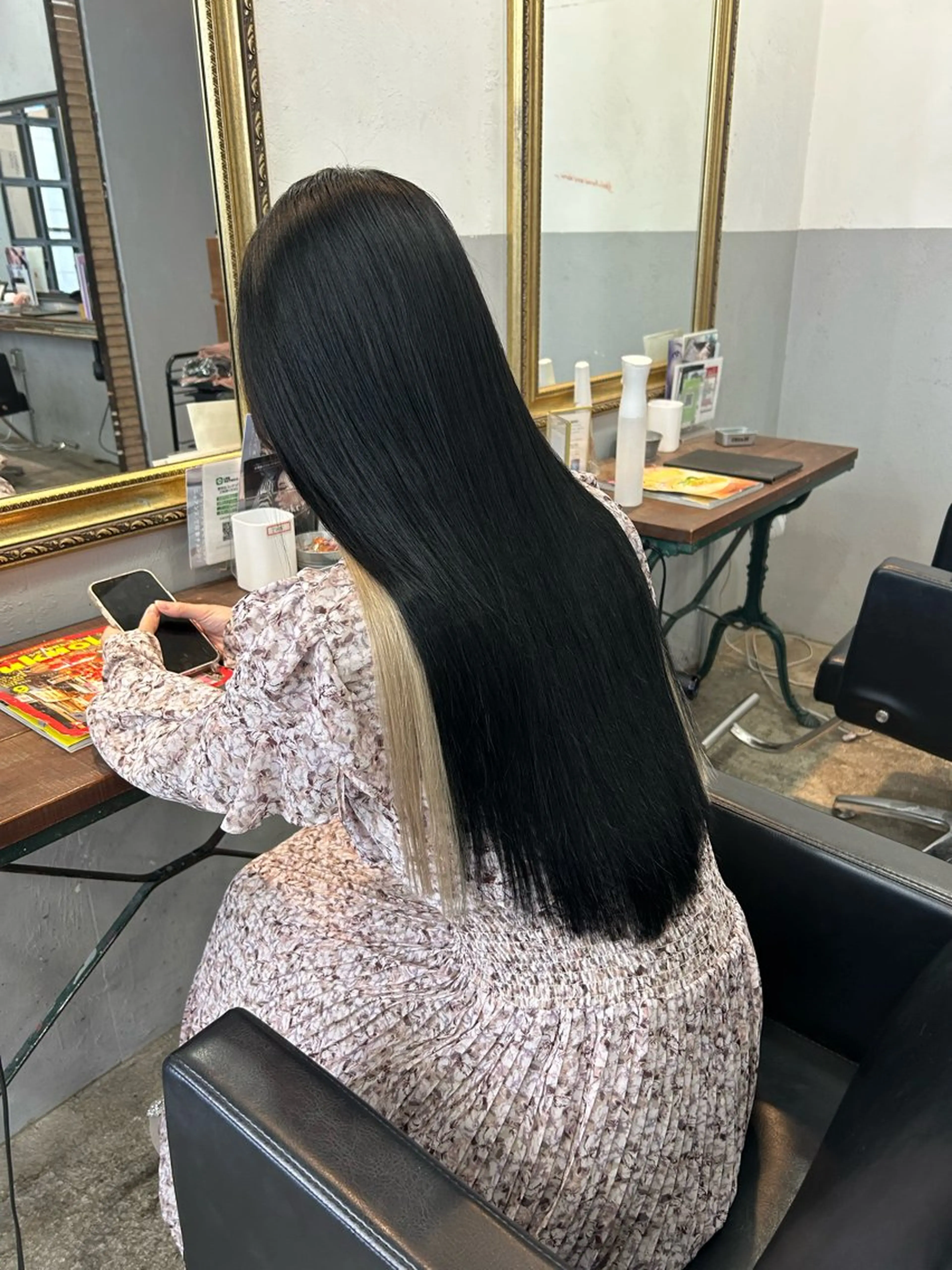 ロング シールエクステ エクステ SITY.天神大名【シティ】所属・🦋mamiya🦋 カットモデル募集のヘアスタイル