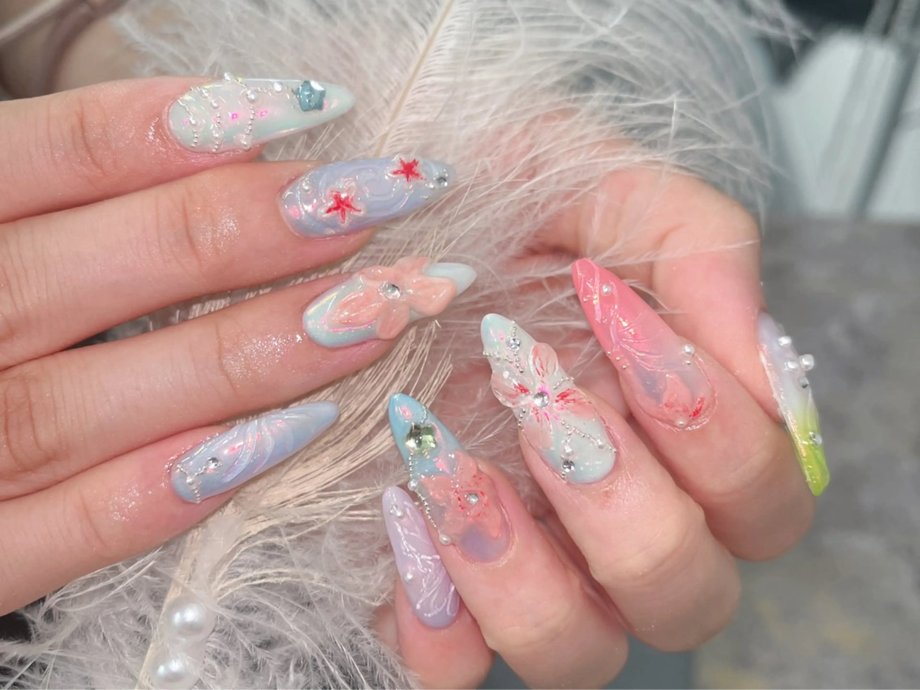 ネイル Glow Nail スカルプ専門店のネイルデザイン