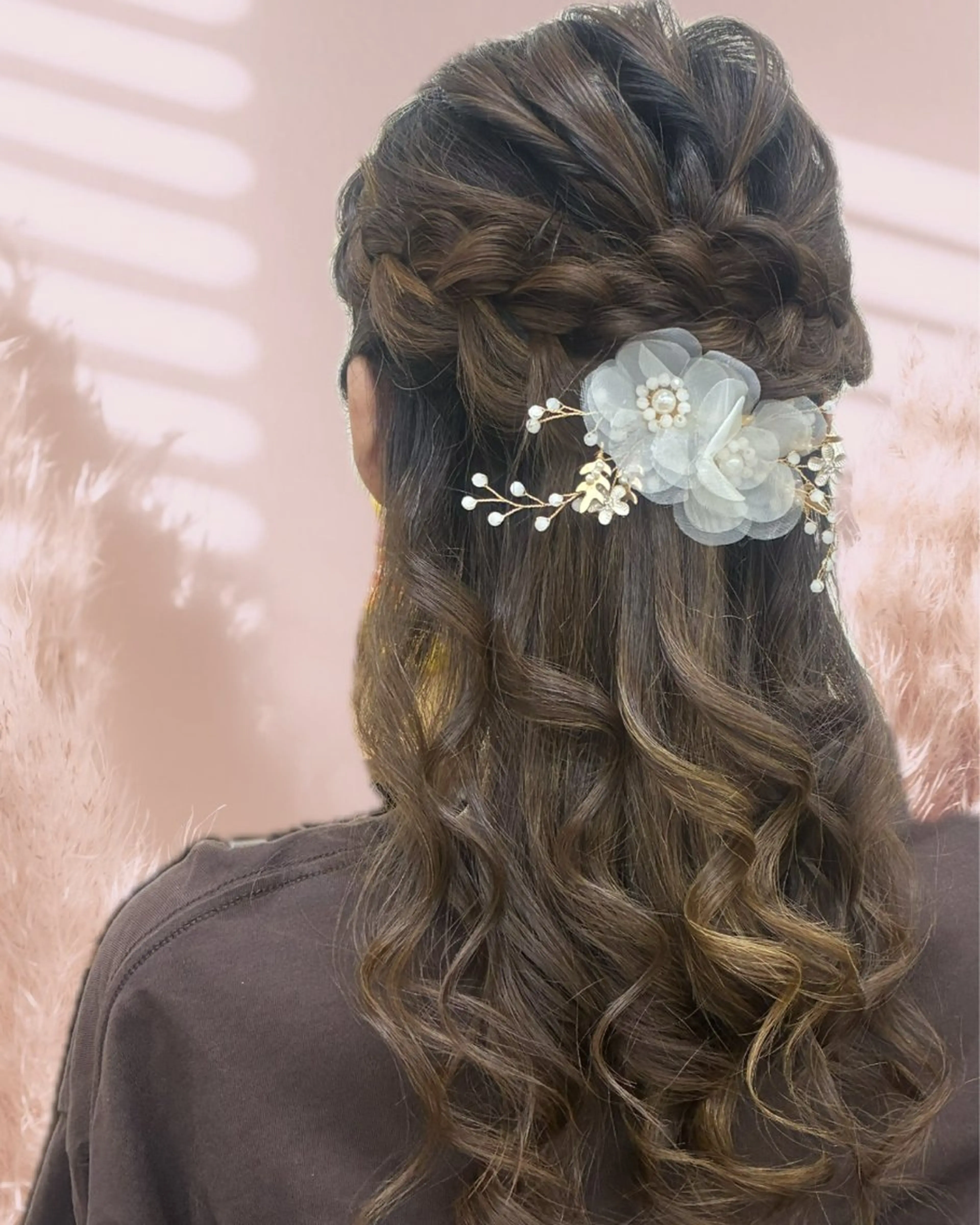 ロング ヘアアレンジ ヘアセットサロン 🎀ECXIAのヘアスタイル