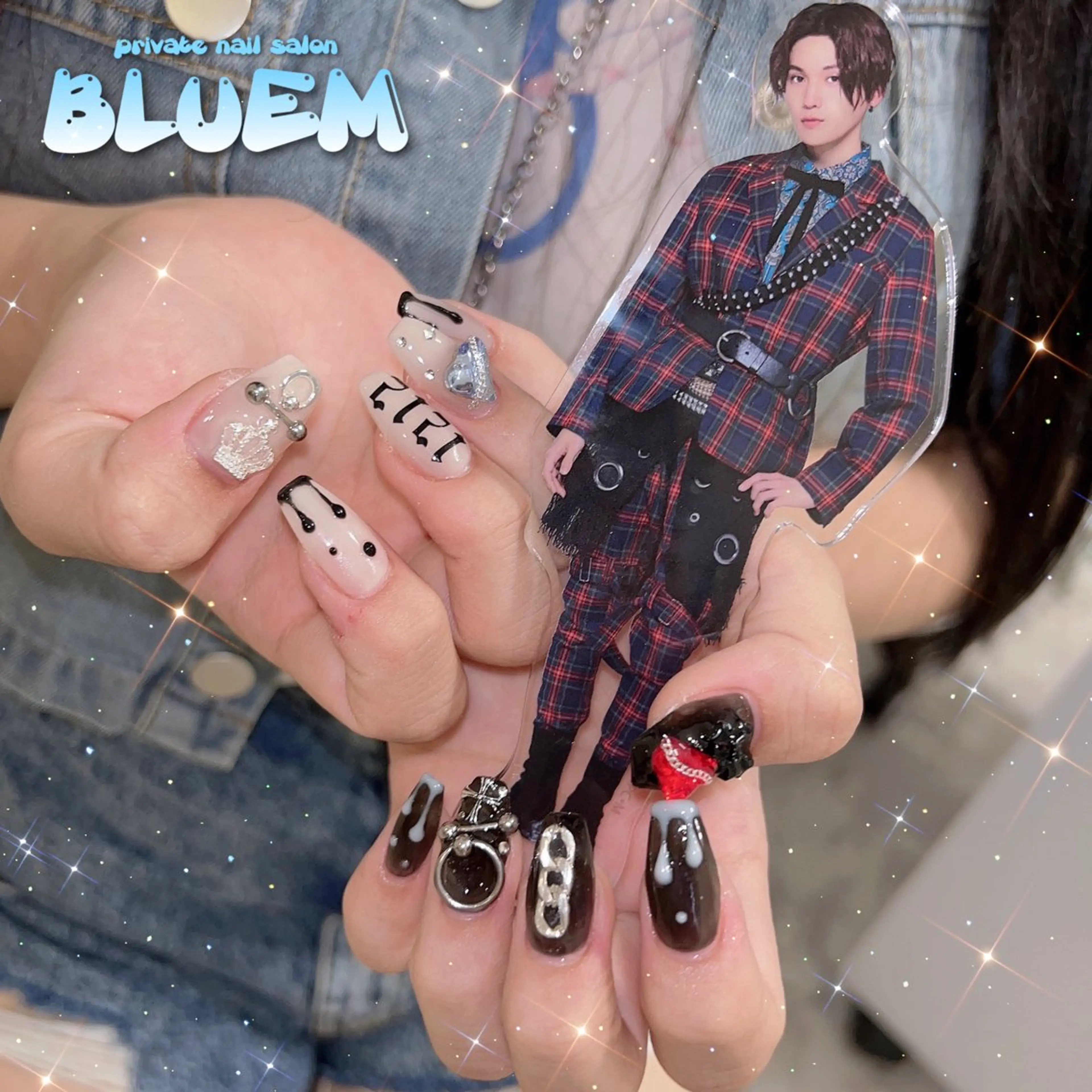 ネイル ハンドネイル BLUEM なな🐶のネイルデザイン