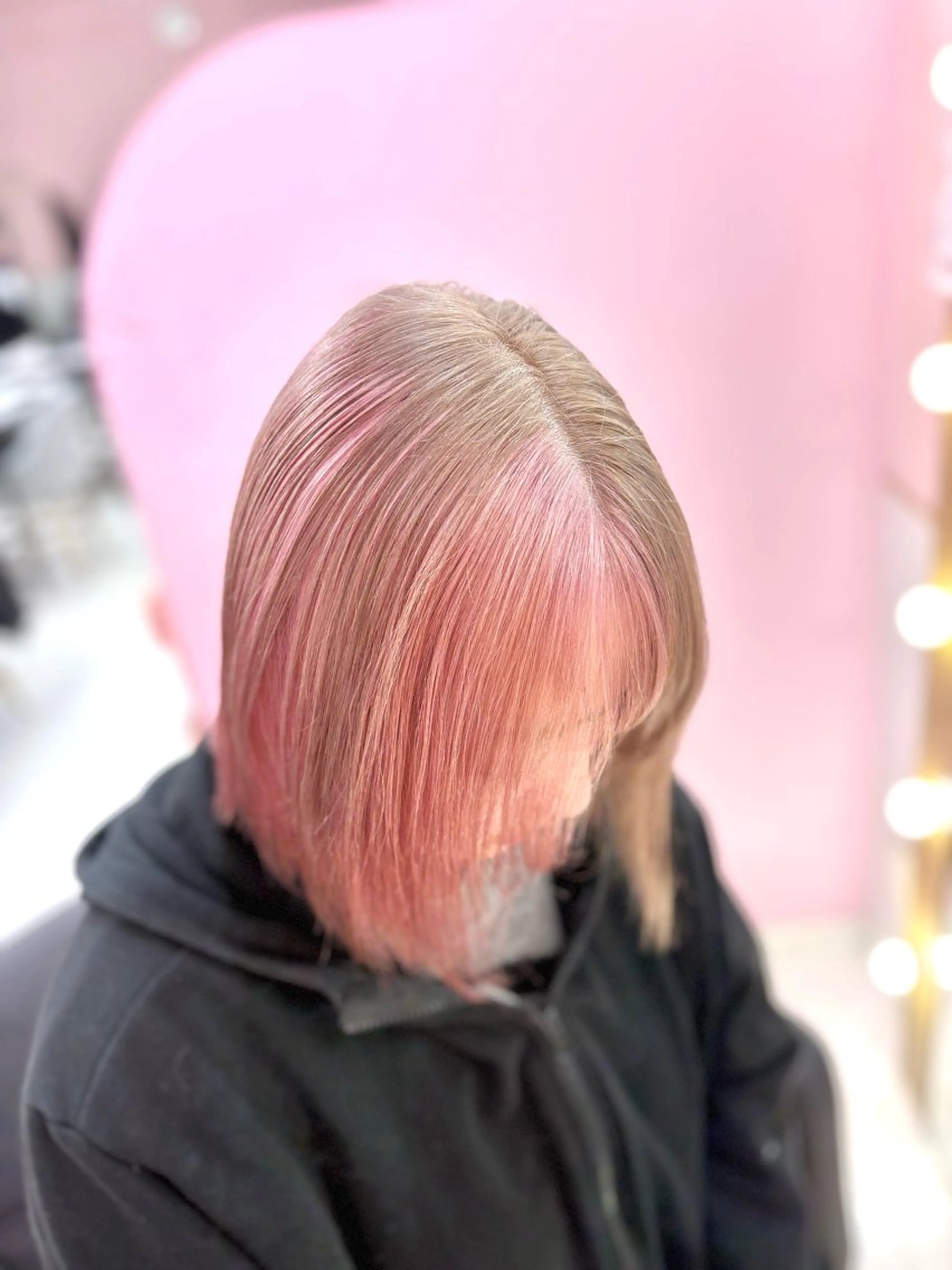 ミディアム カラー 甘ふわgirly🎀 ハイトーン🤍Ramのヘアスタイル