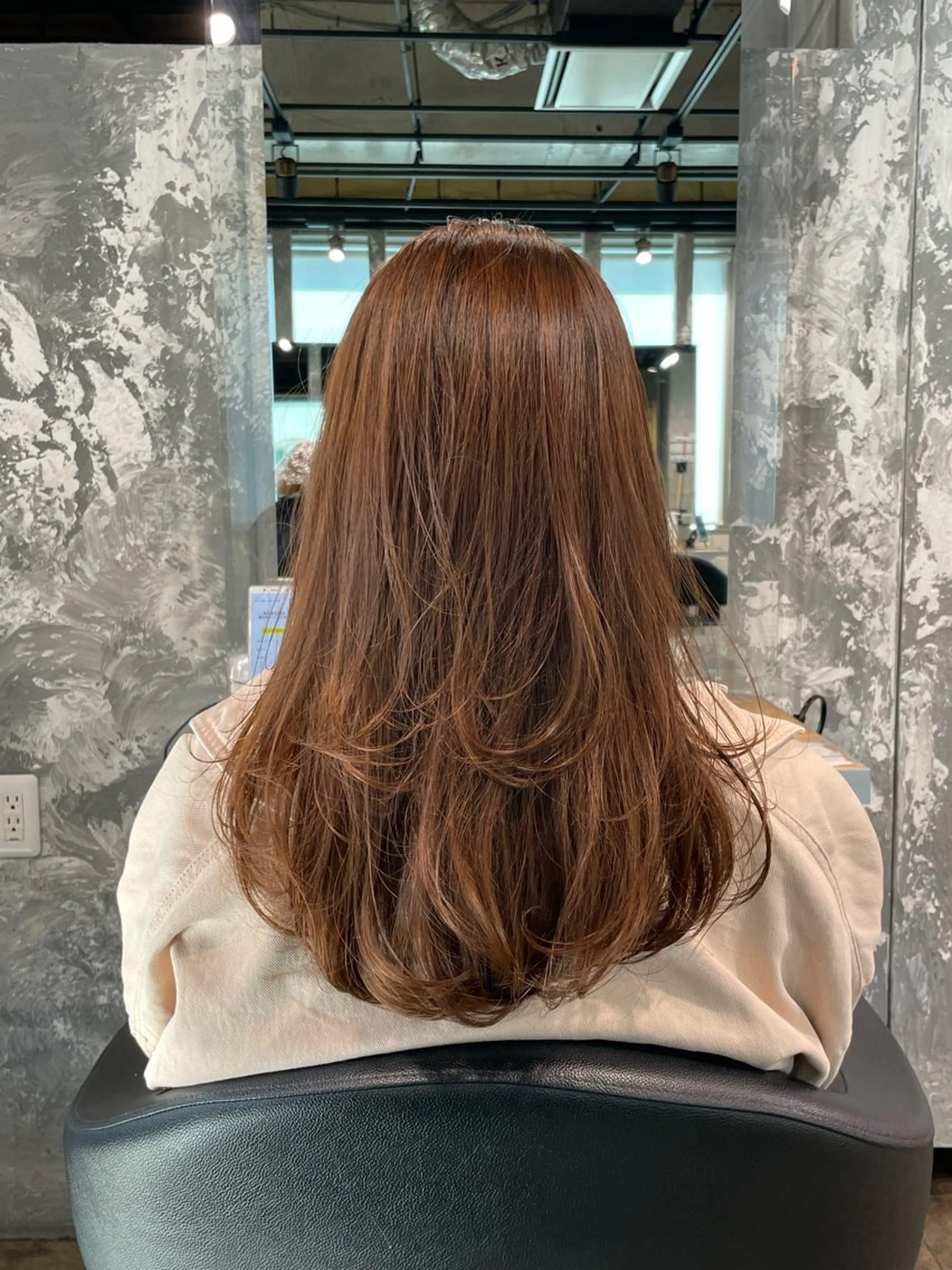 セミロング 💎髪質改善縮毛矯正 SHU💎のヘアスタイル