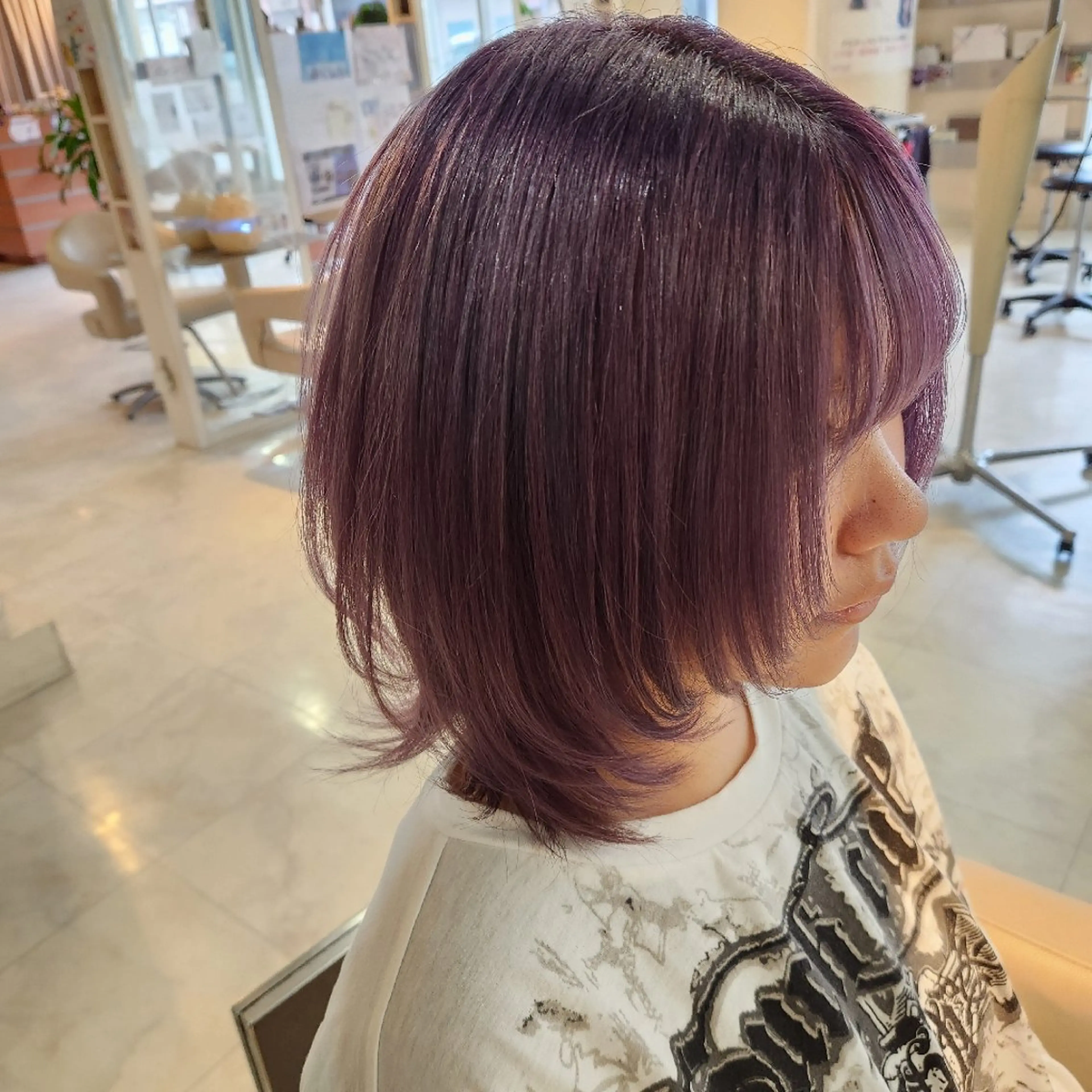 カラー ヘアカラー トリートメント 浦川 敬太のヘアスタイル