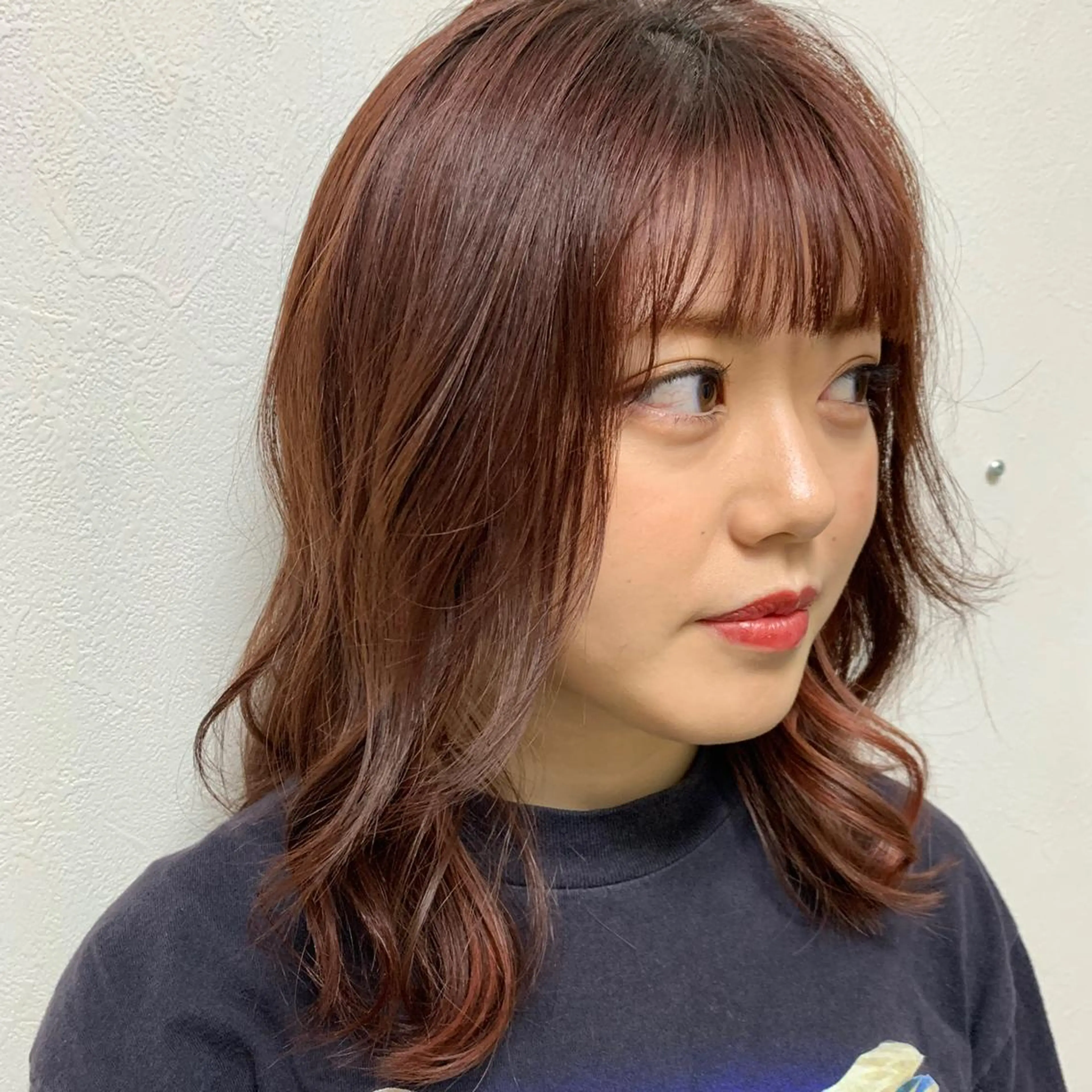 ショート カラー レッドカラー CHAiL所属・カラーエクステ koukiのヘアスタイル