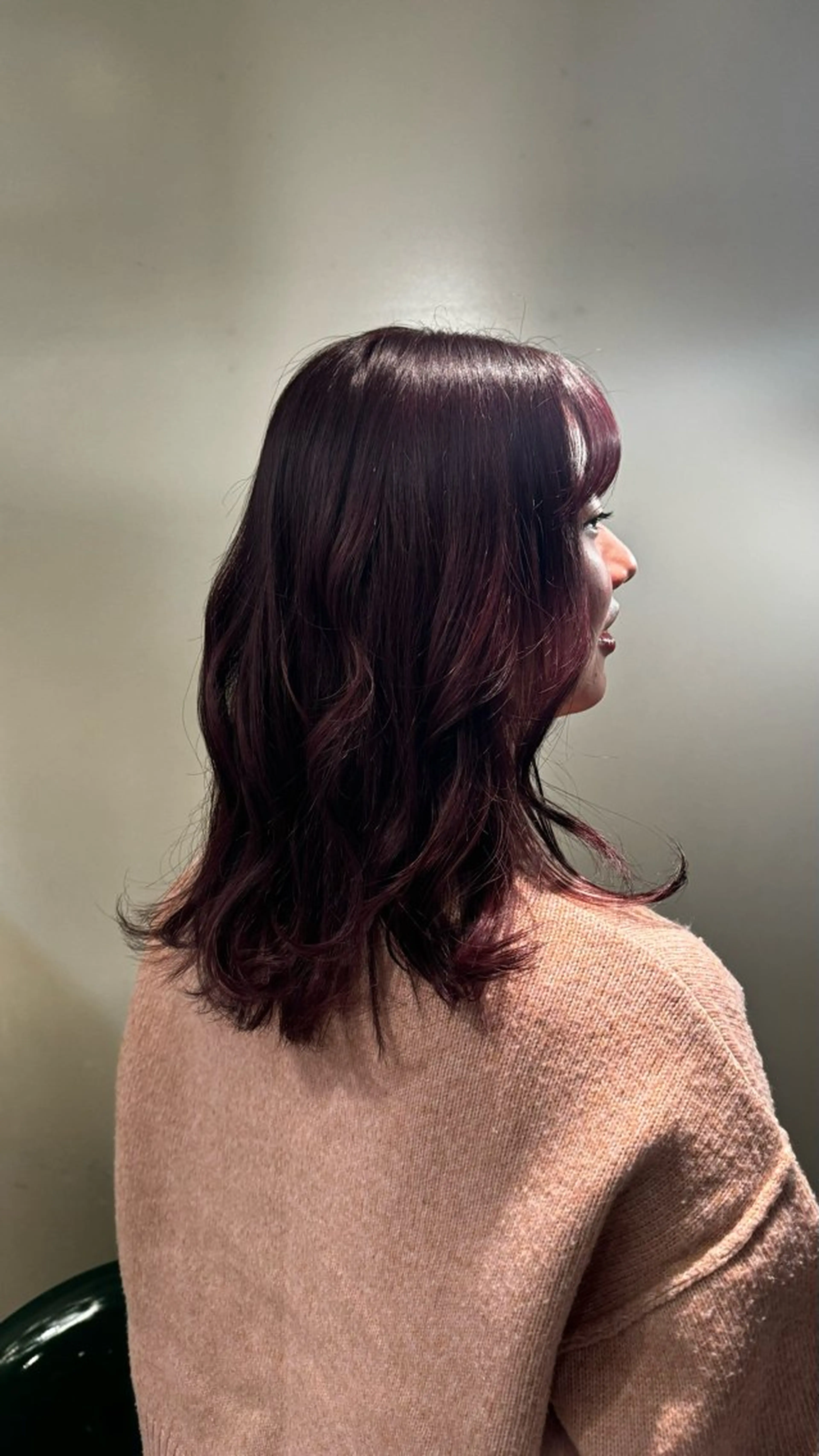 カラー ヘアカラー ピエドプール NINAのヘアスタイル